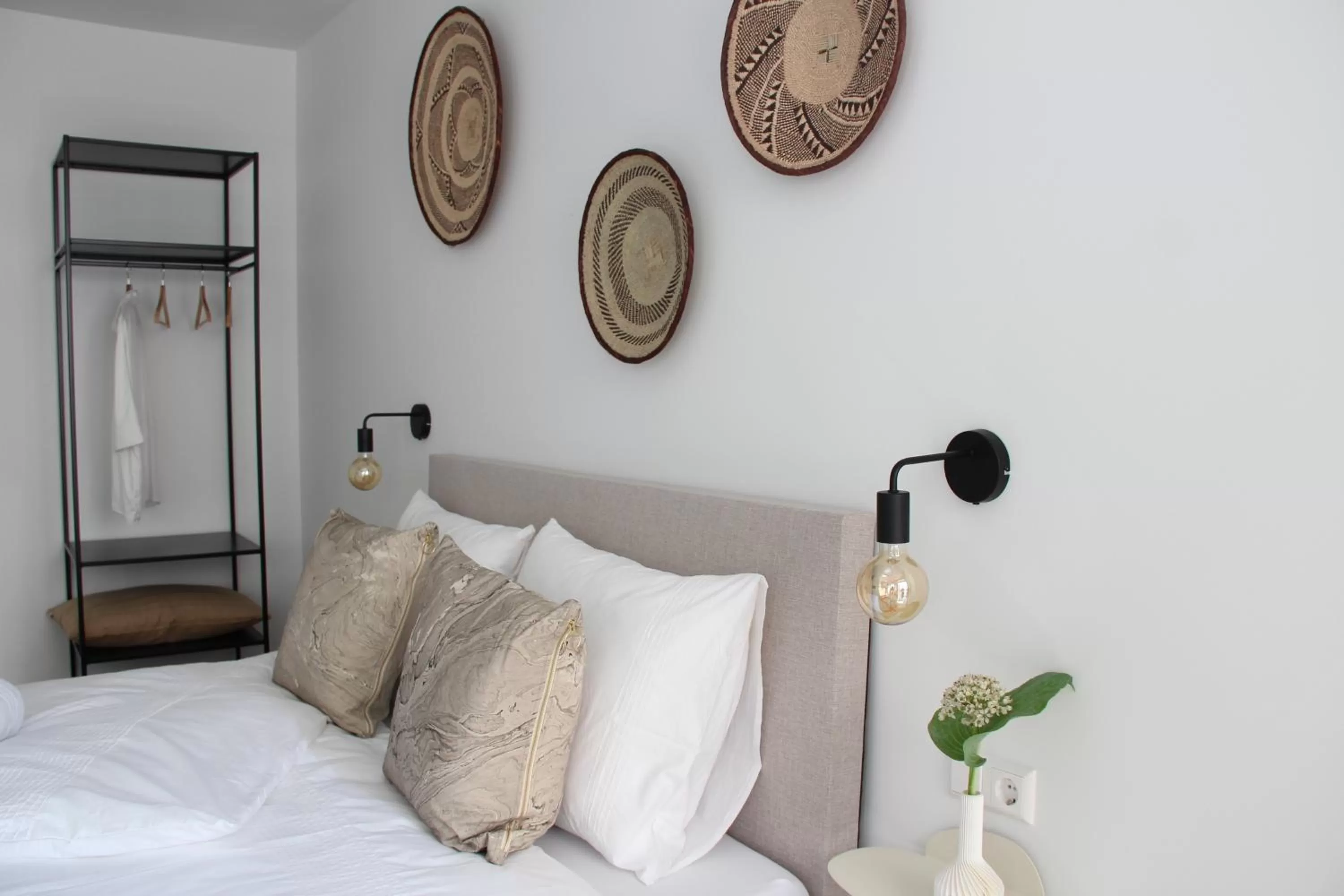 Bed in Hotel Paradis Zandvoort