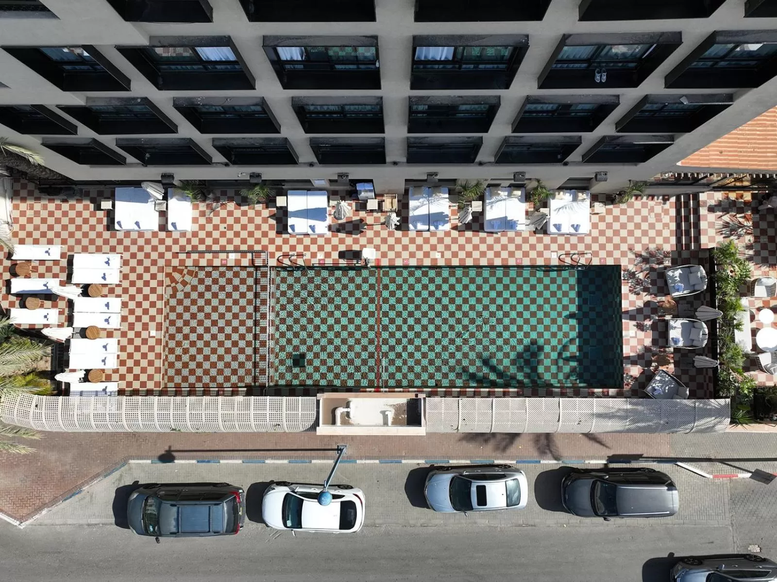 Swimming pool in Adam Boutique Eilat by Adam Hotels