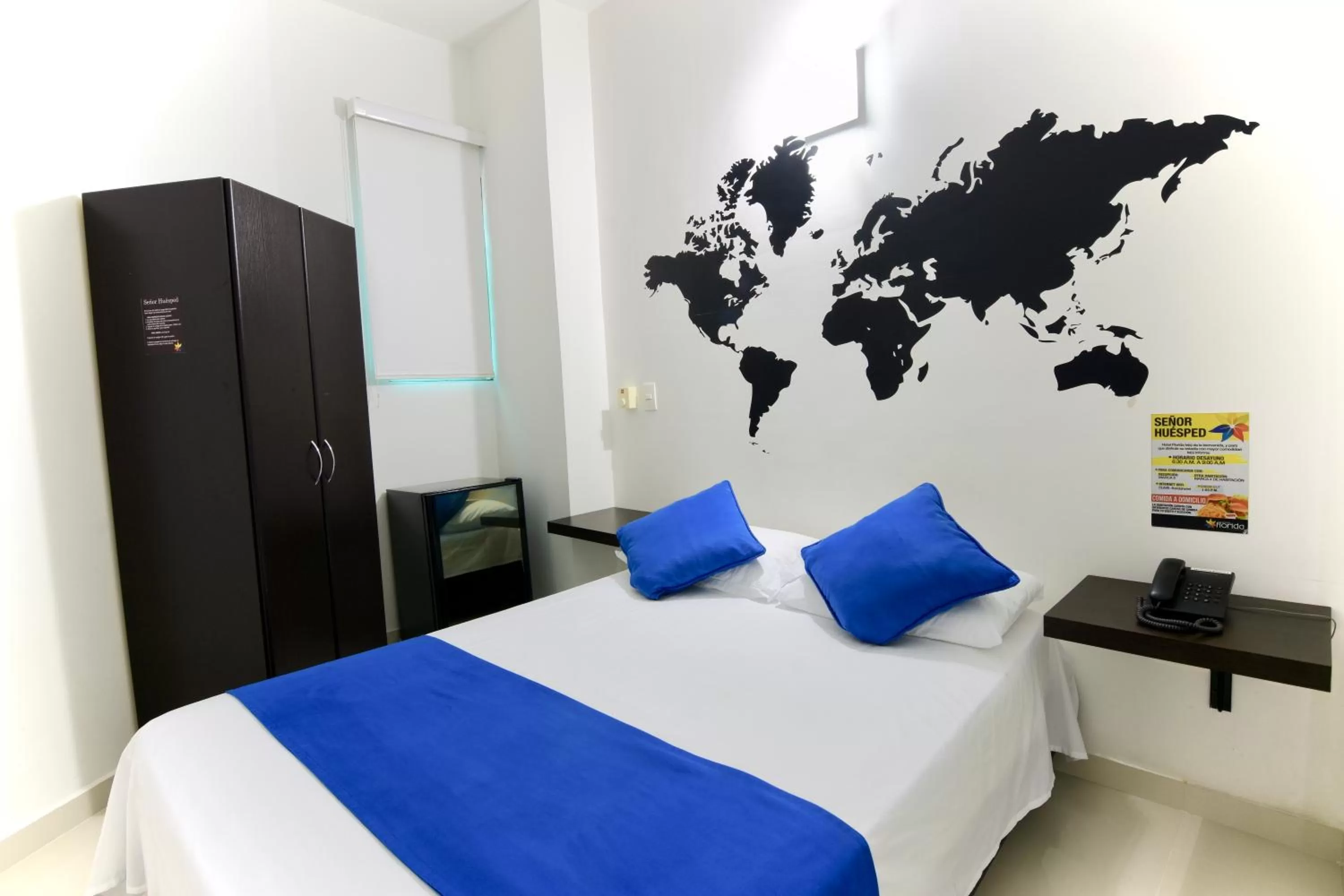 Photo of the whole room, Bed in Hotel Florida Sincelejo