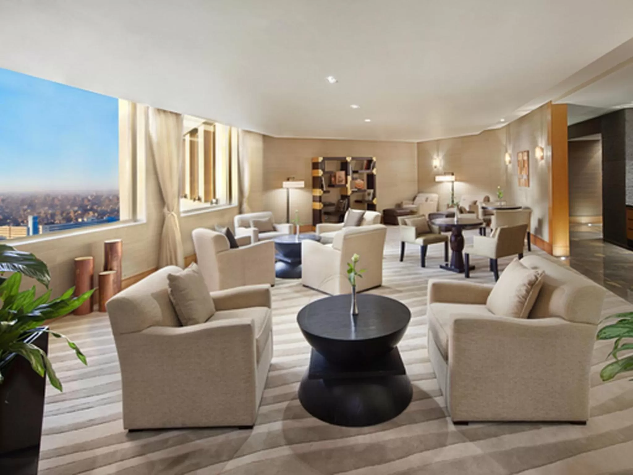 Lobby or reception in Fairmont Nile City