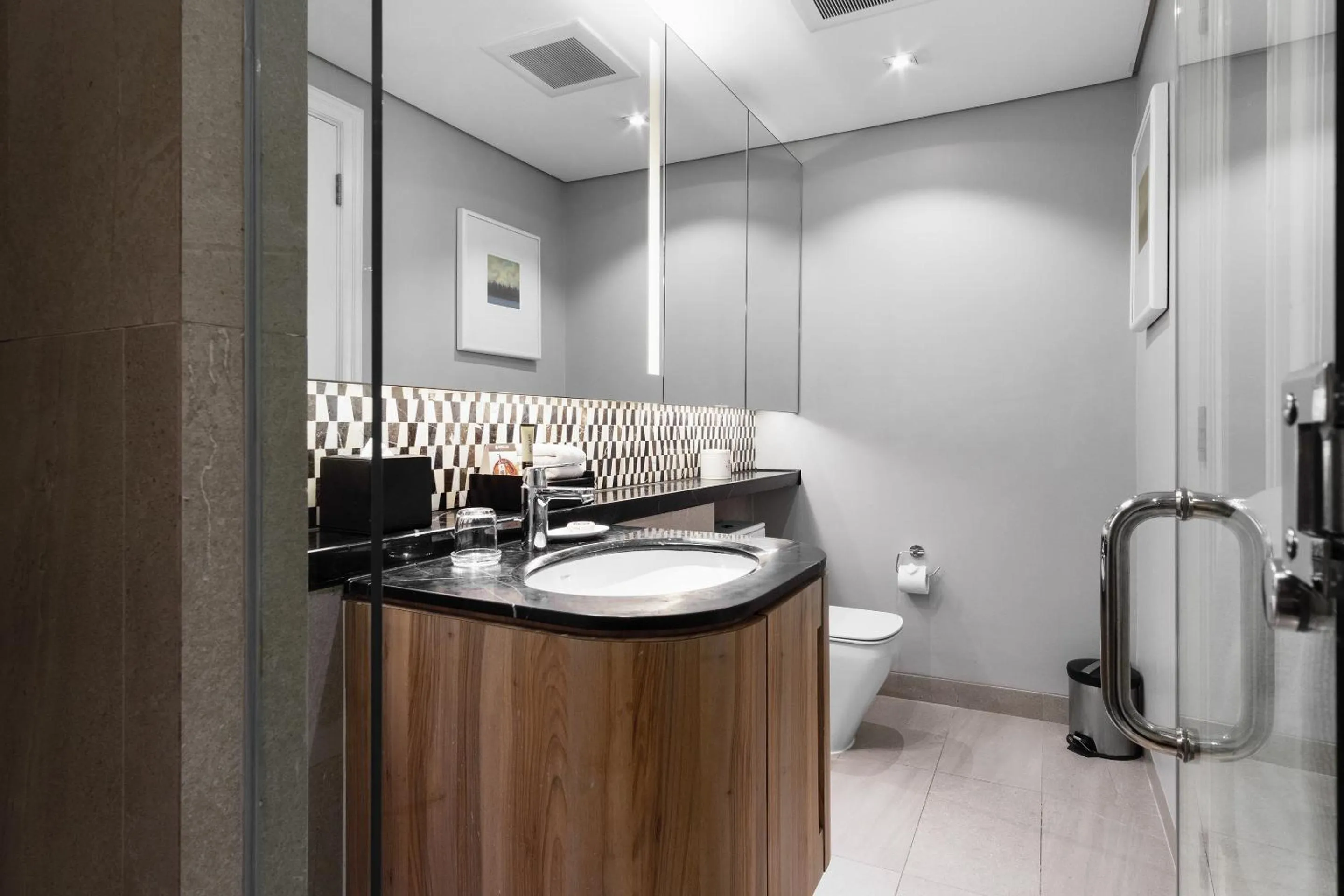 Bathroom in Ascott Makati