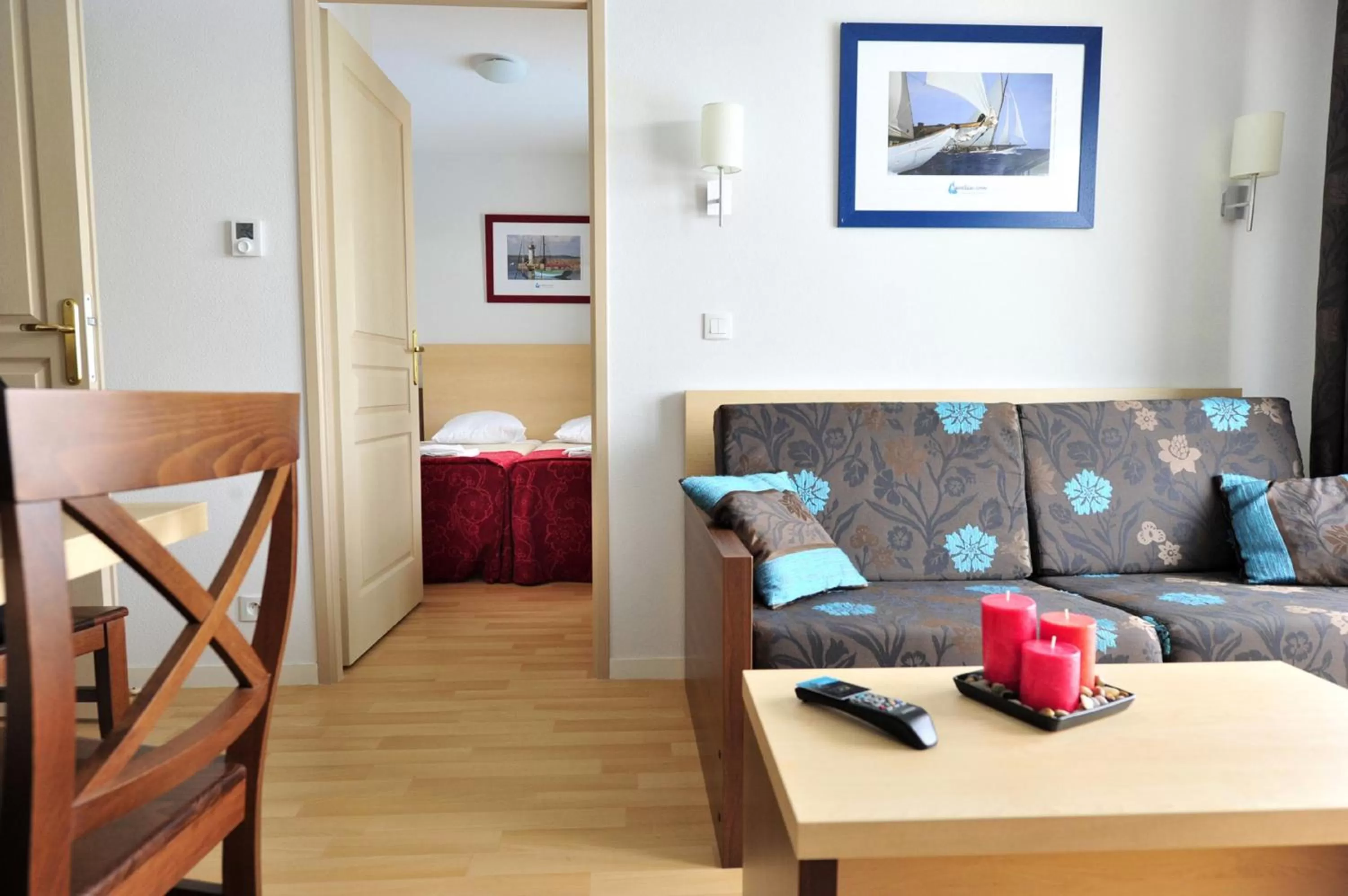 TV and multimedia, Bed in Résidence Goélia La Grande Plage