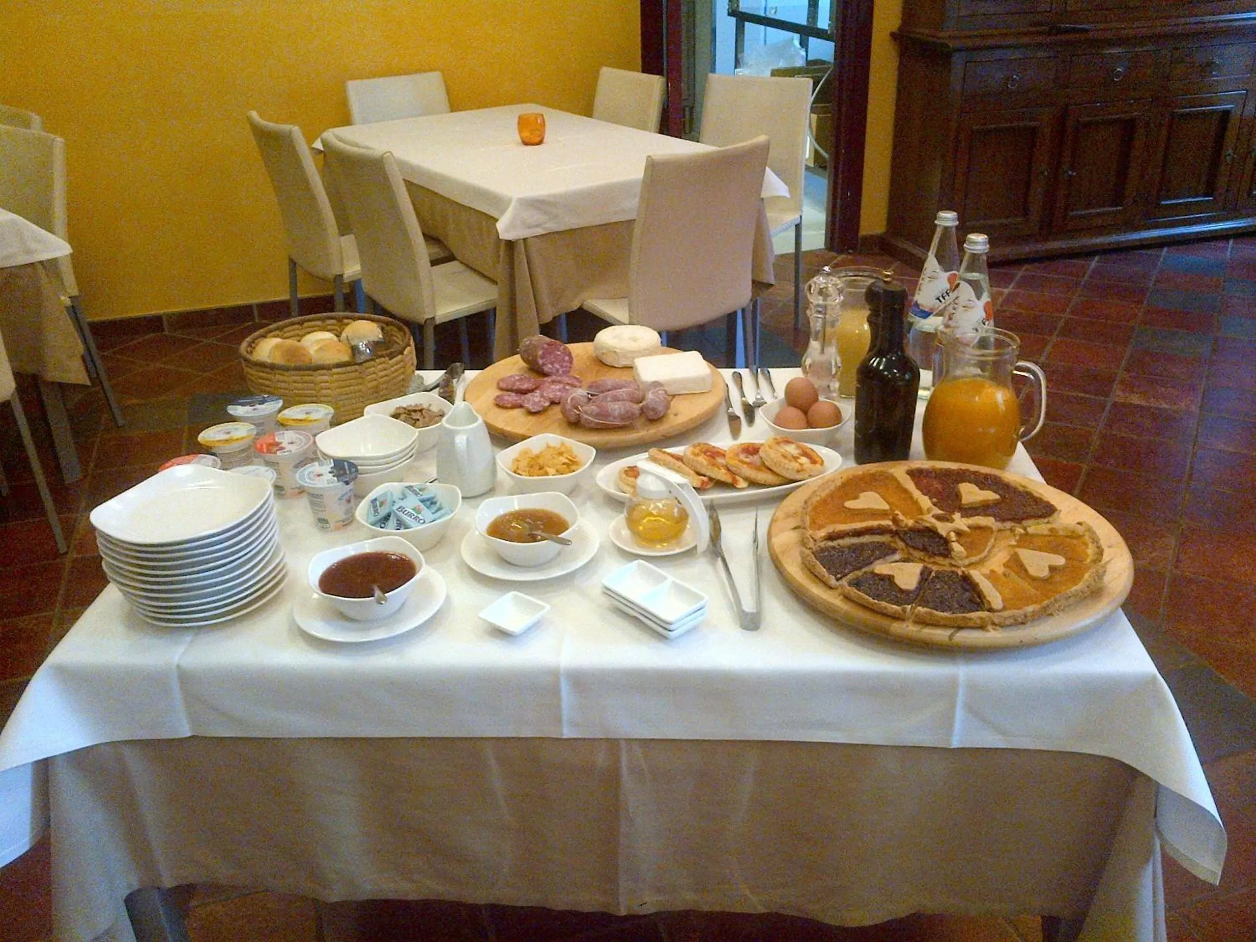 Food in B&B l'Angolo di Rosina con ristorante