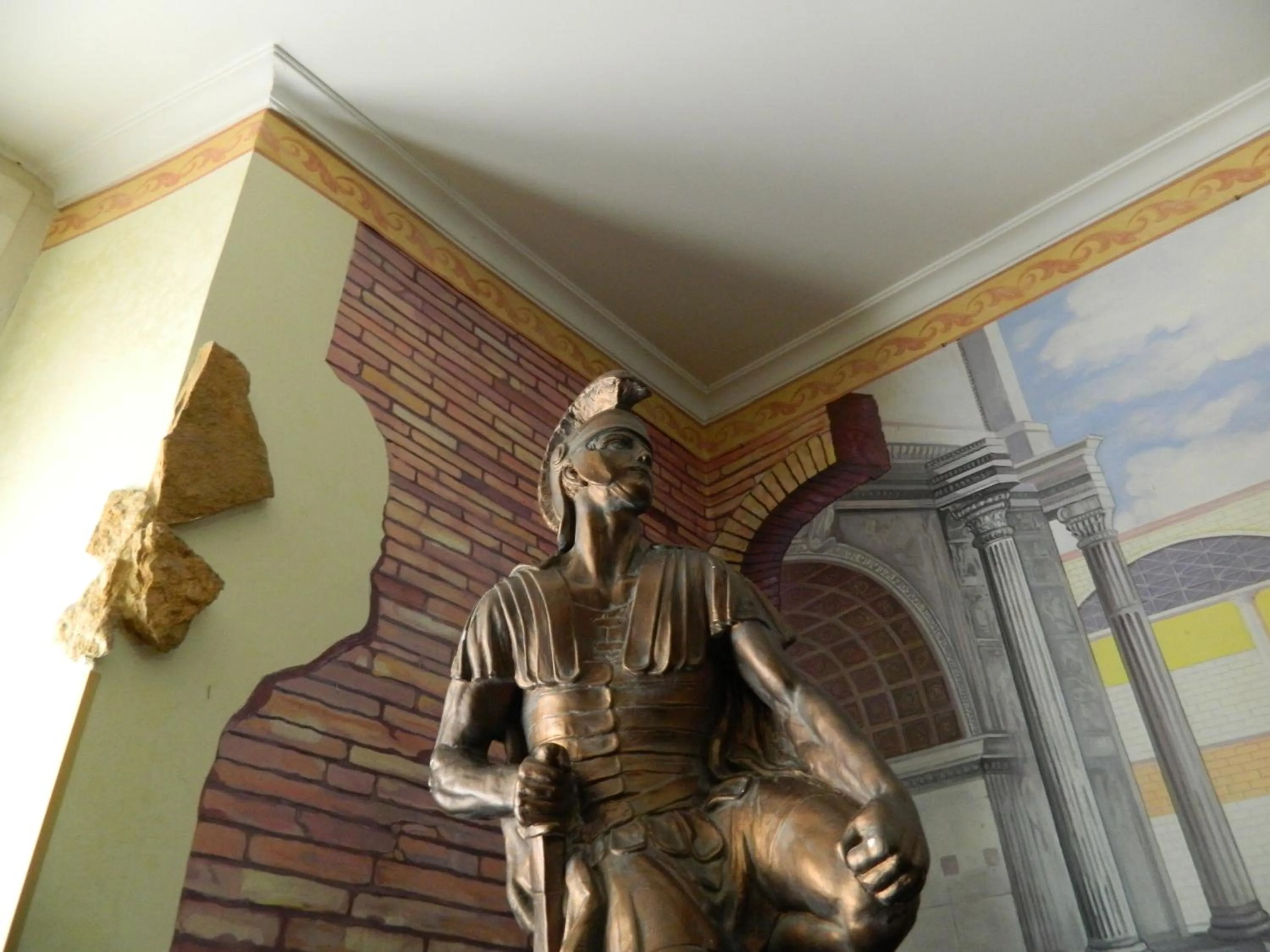 Decorative detail in Hostel Legends