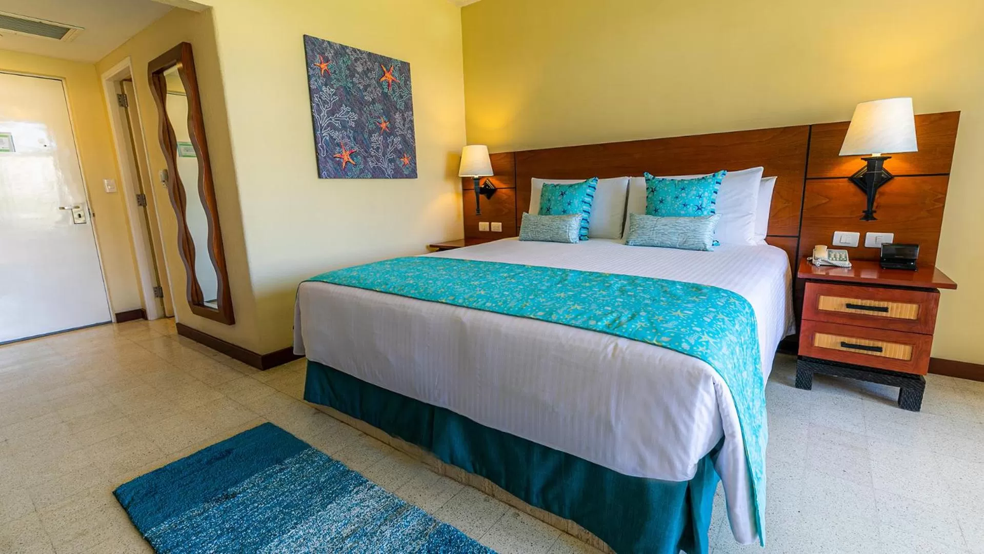 Bed in Pierre Mundo Imperial Riviera Diamante Acapulco