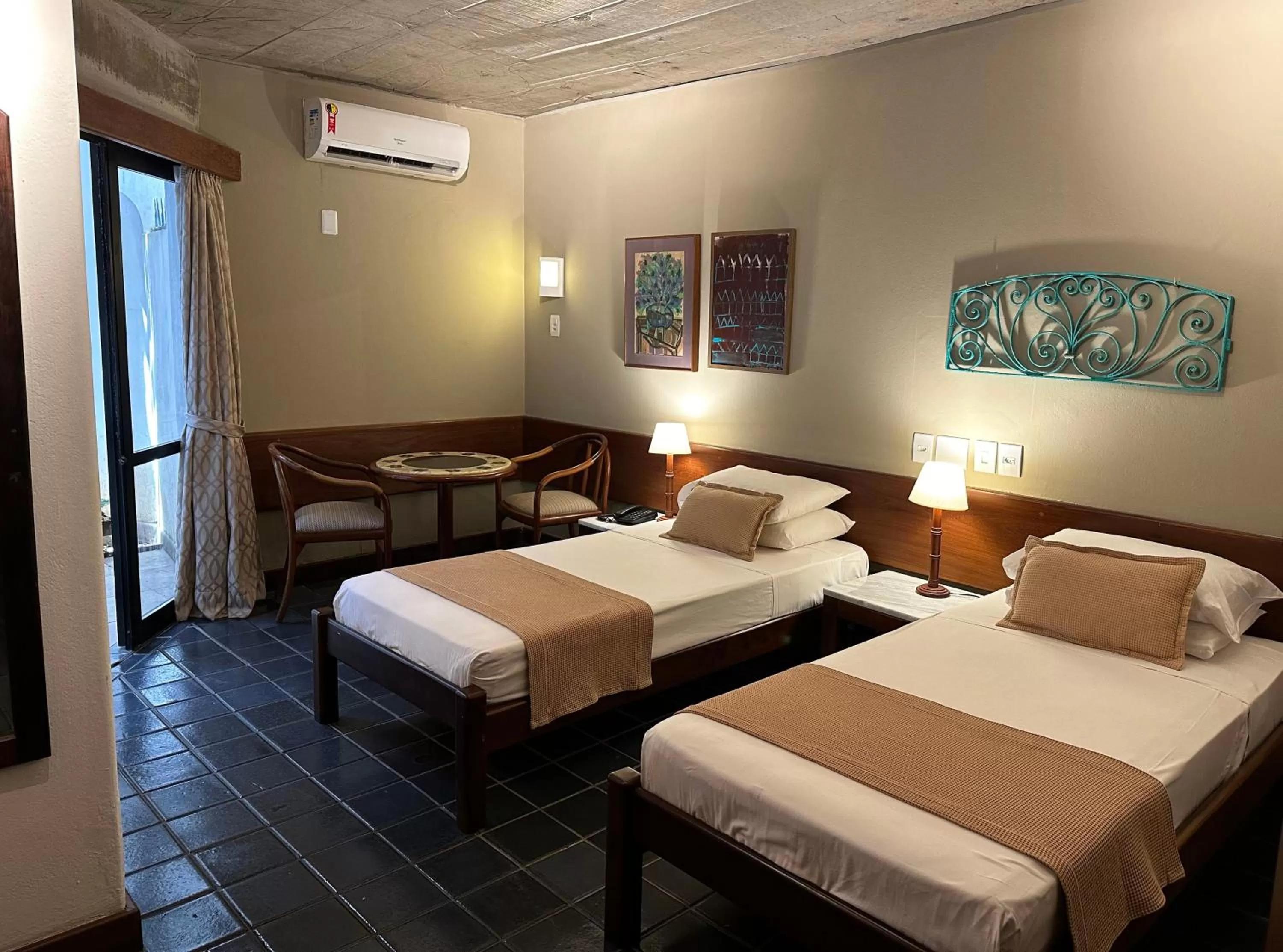 Bed in Hotel Catharina Paraguaçu