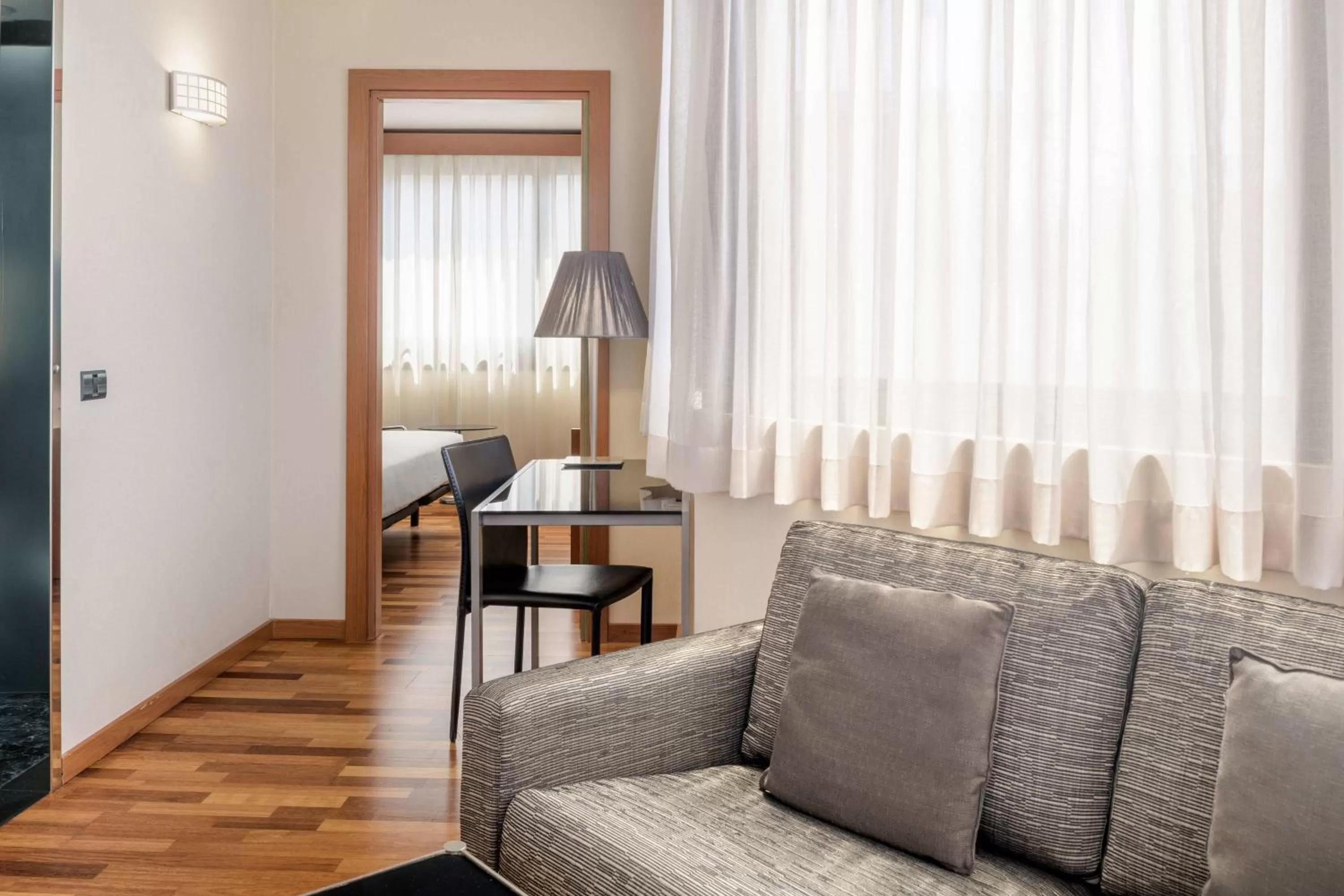 Family Room with King Bed and Sofa Bed in AC Hotel Genova by Marriott