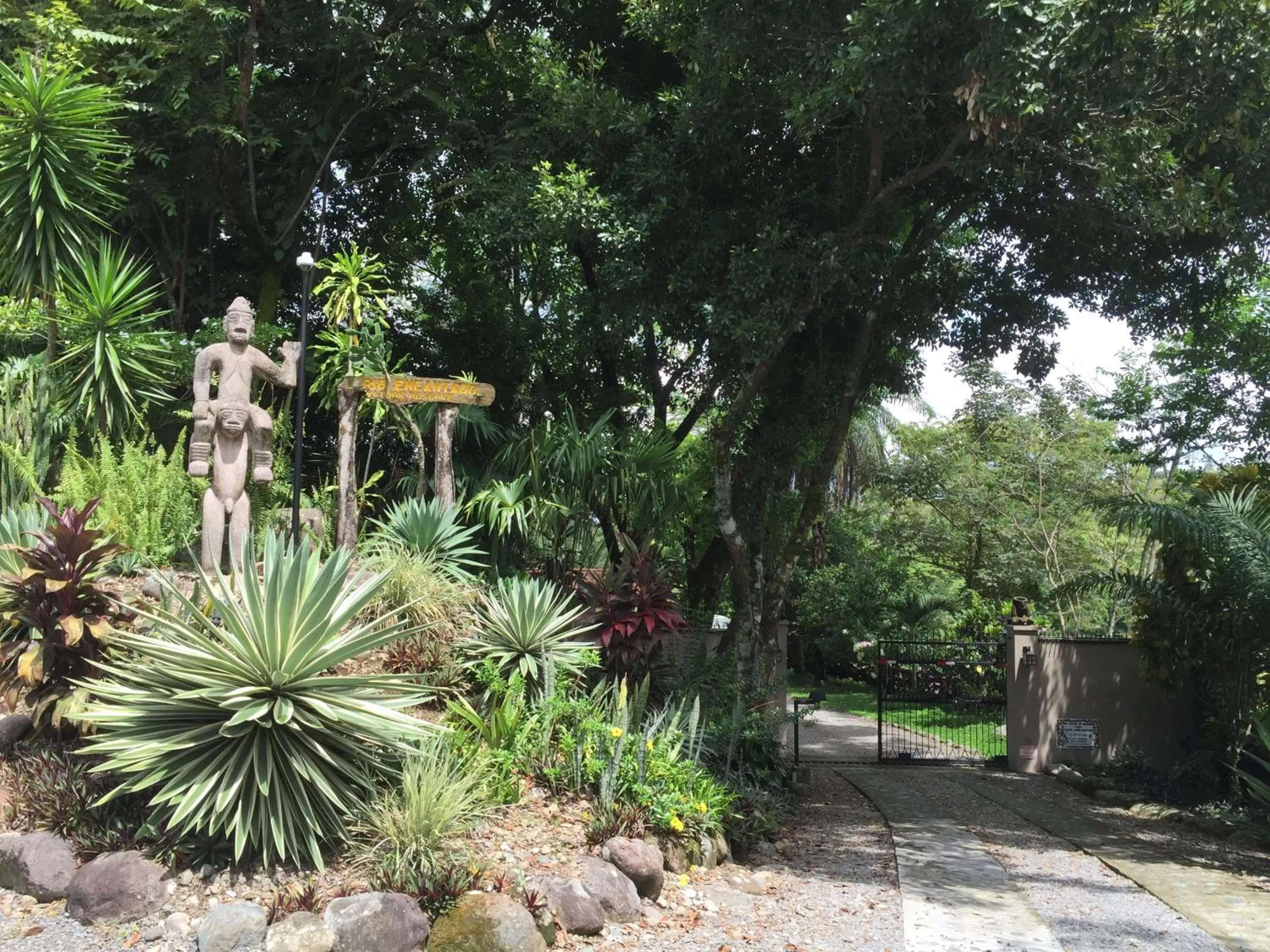 Lobby or reception, Garden in Cabanas Rio Encantado