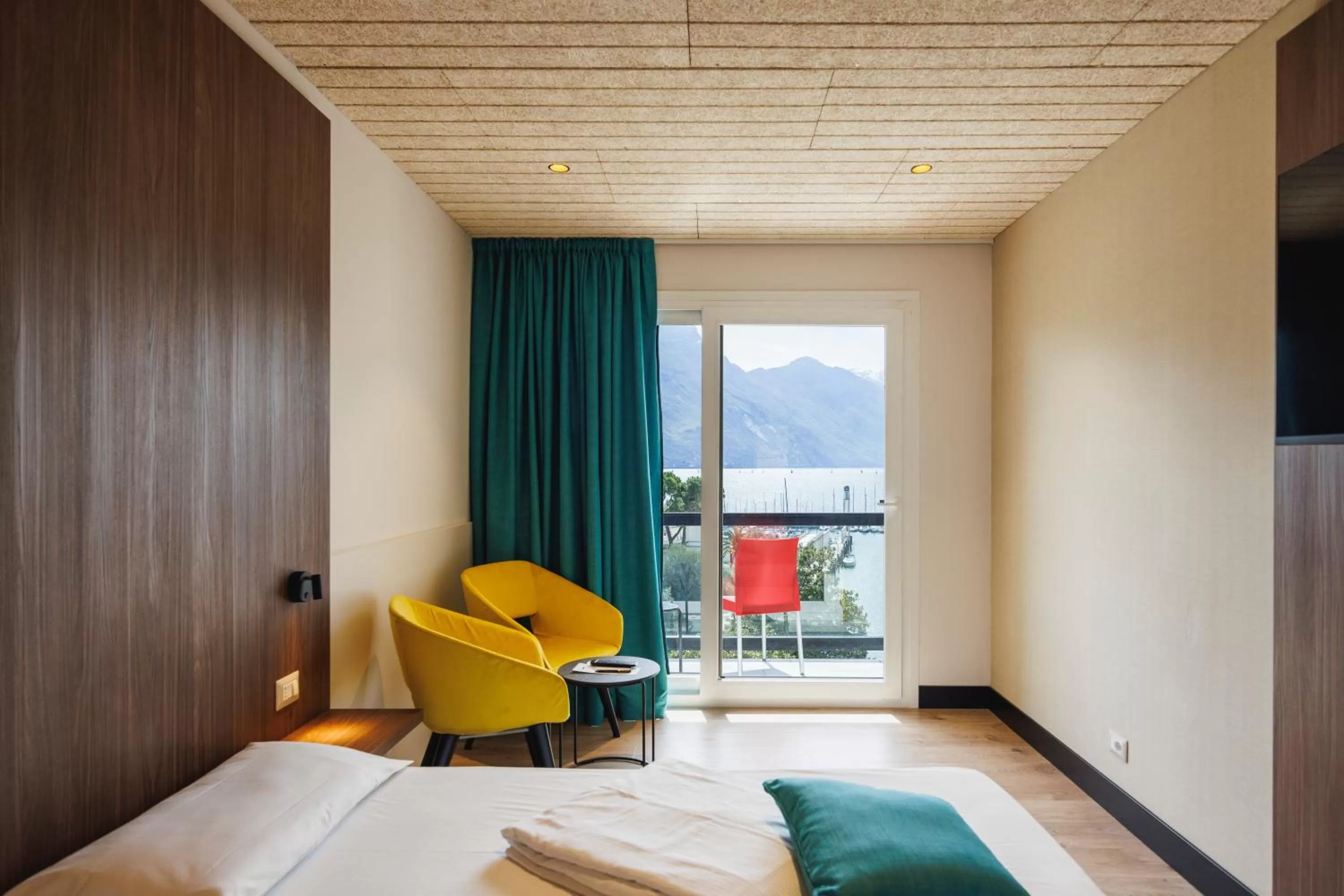 Bedroom, Bed in Grand Hotel Riva