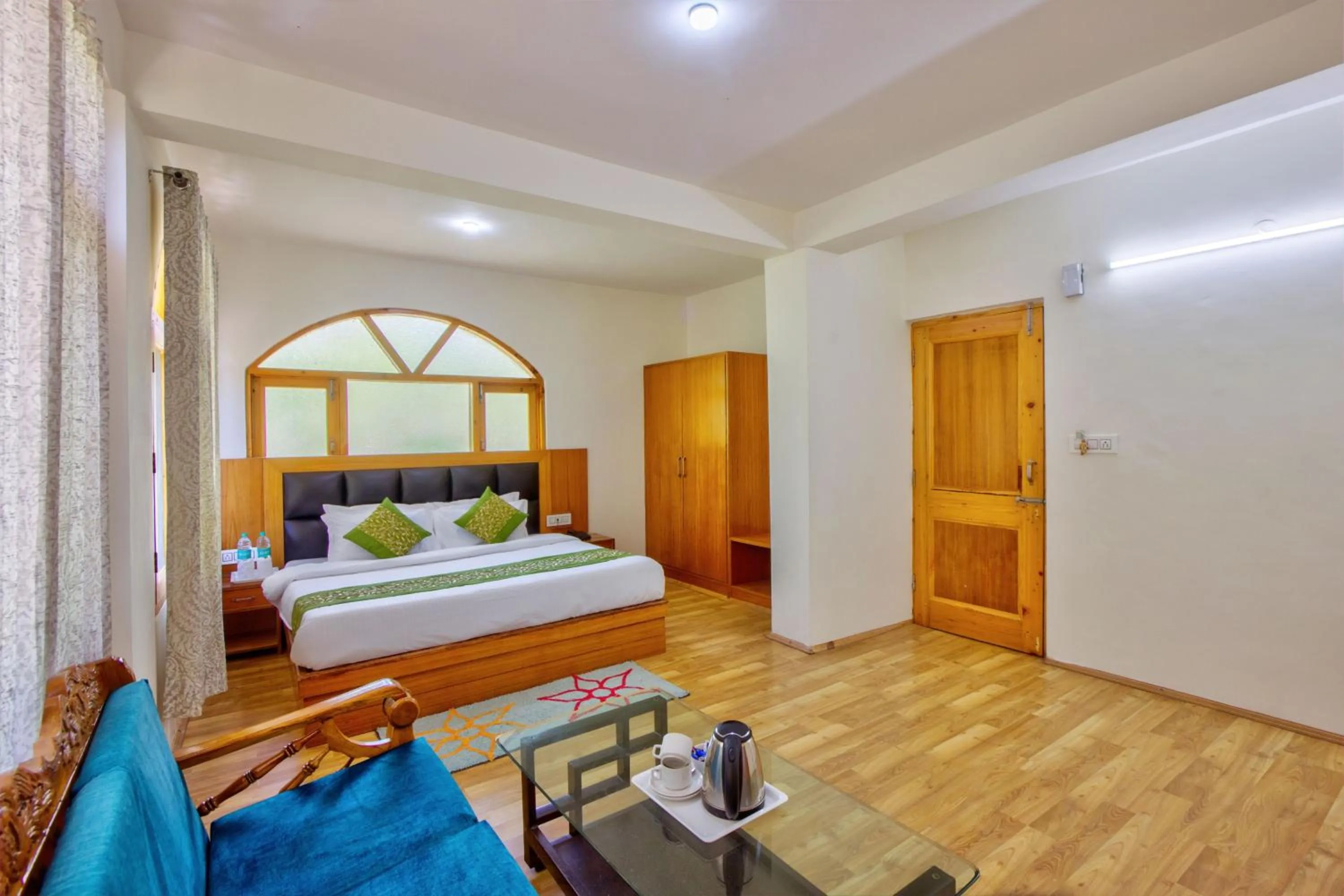 Bed in Thrill Nature Cottage