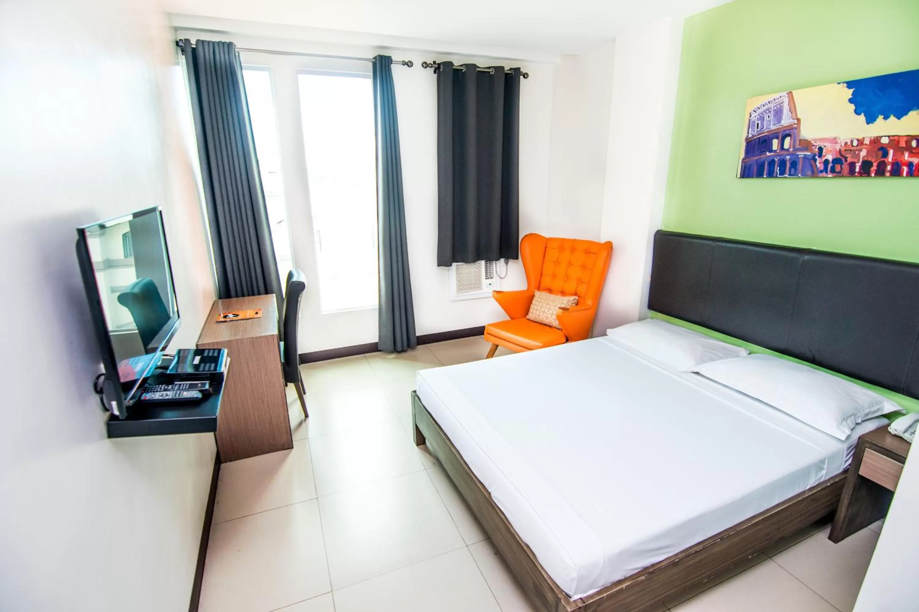 Bed in Apollonia Royale Hotel