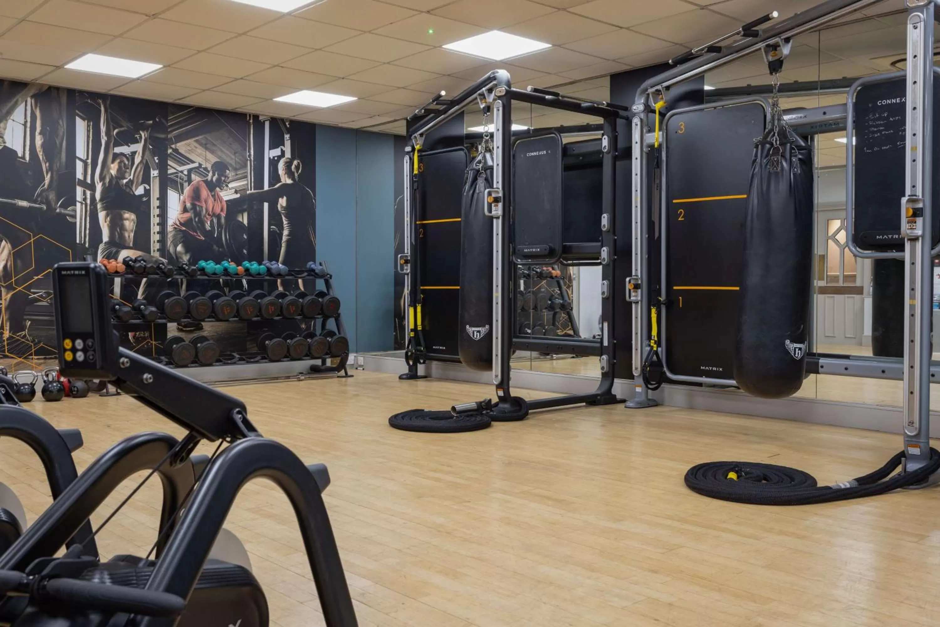Fitness centre/facilities in DoubleTree by Hilton Stoke-on-Trent, United Kingdom