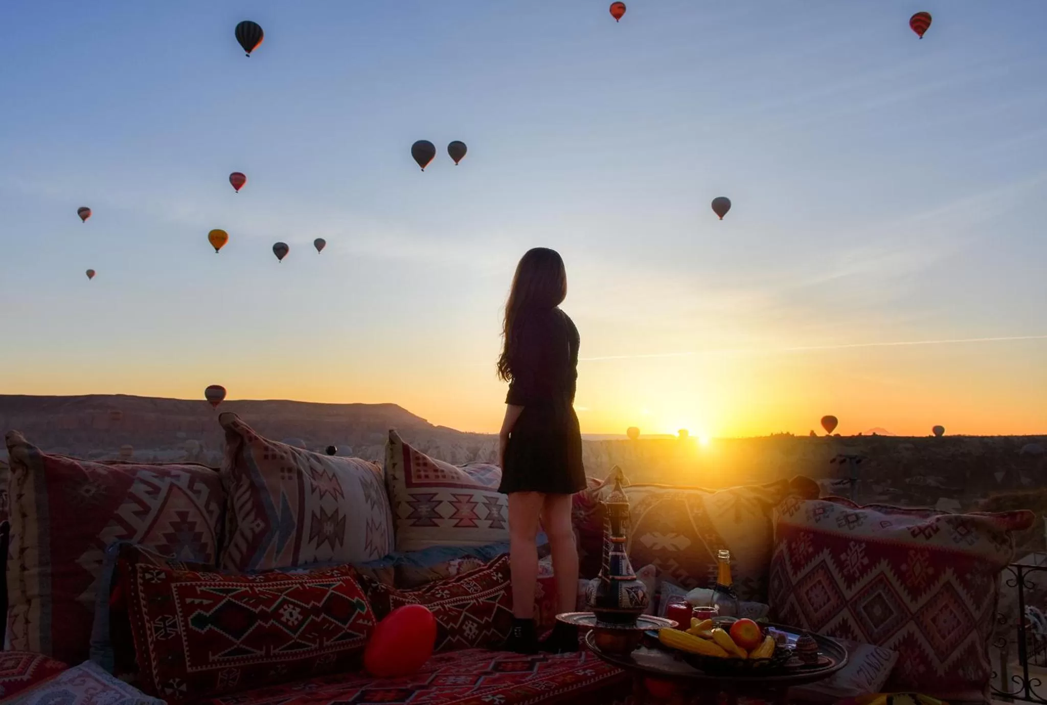 Balcony/Terrace in Milat Cave Hotel