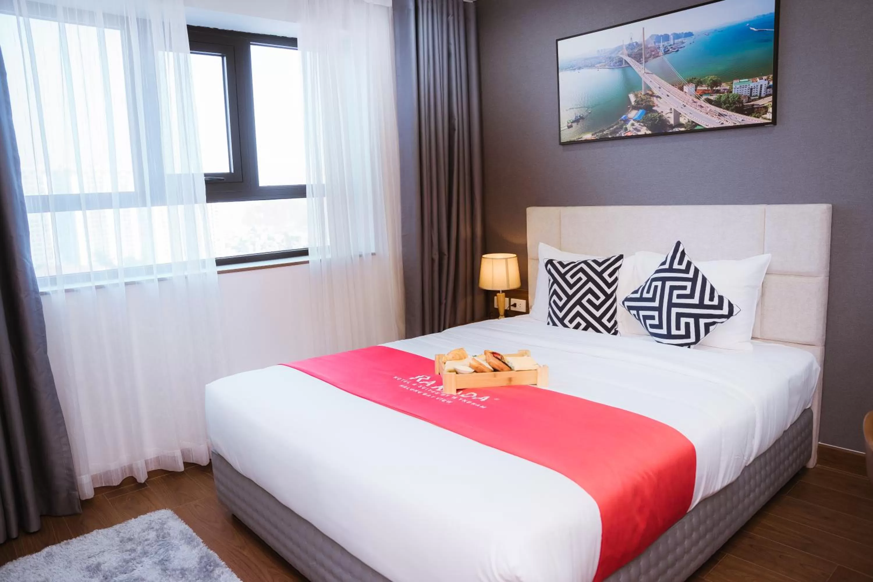 Bedroom, Bed in Ramada Hotel & Suites by Wyndham Halong Bay View