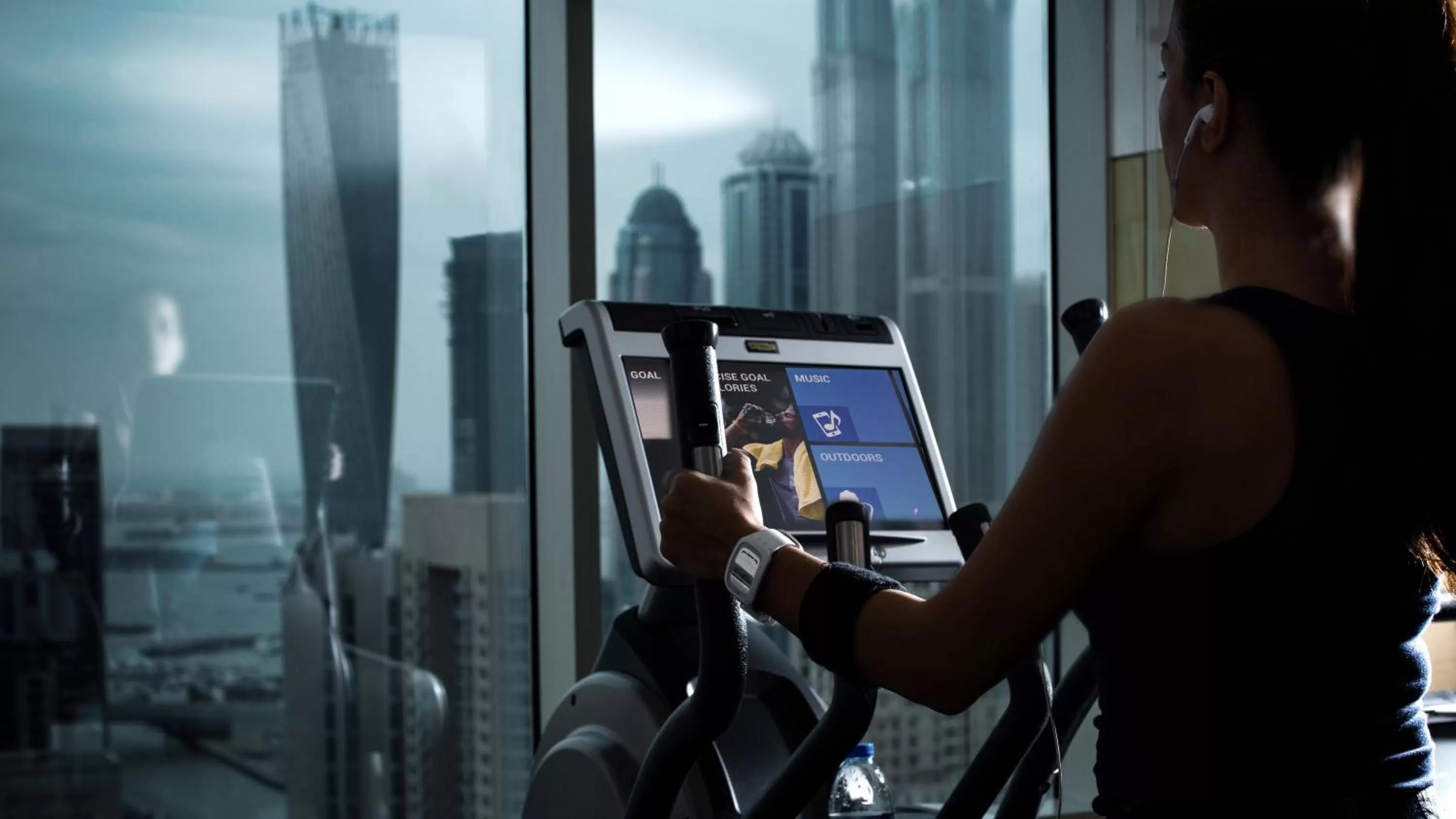 Fitness centre/facilities in Pullman Dubai Jumeirah Lakes Towers