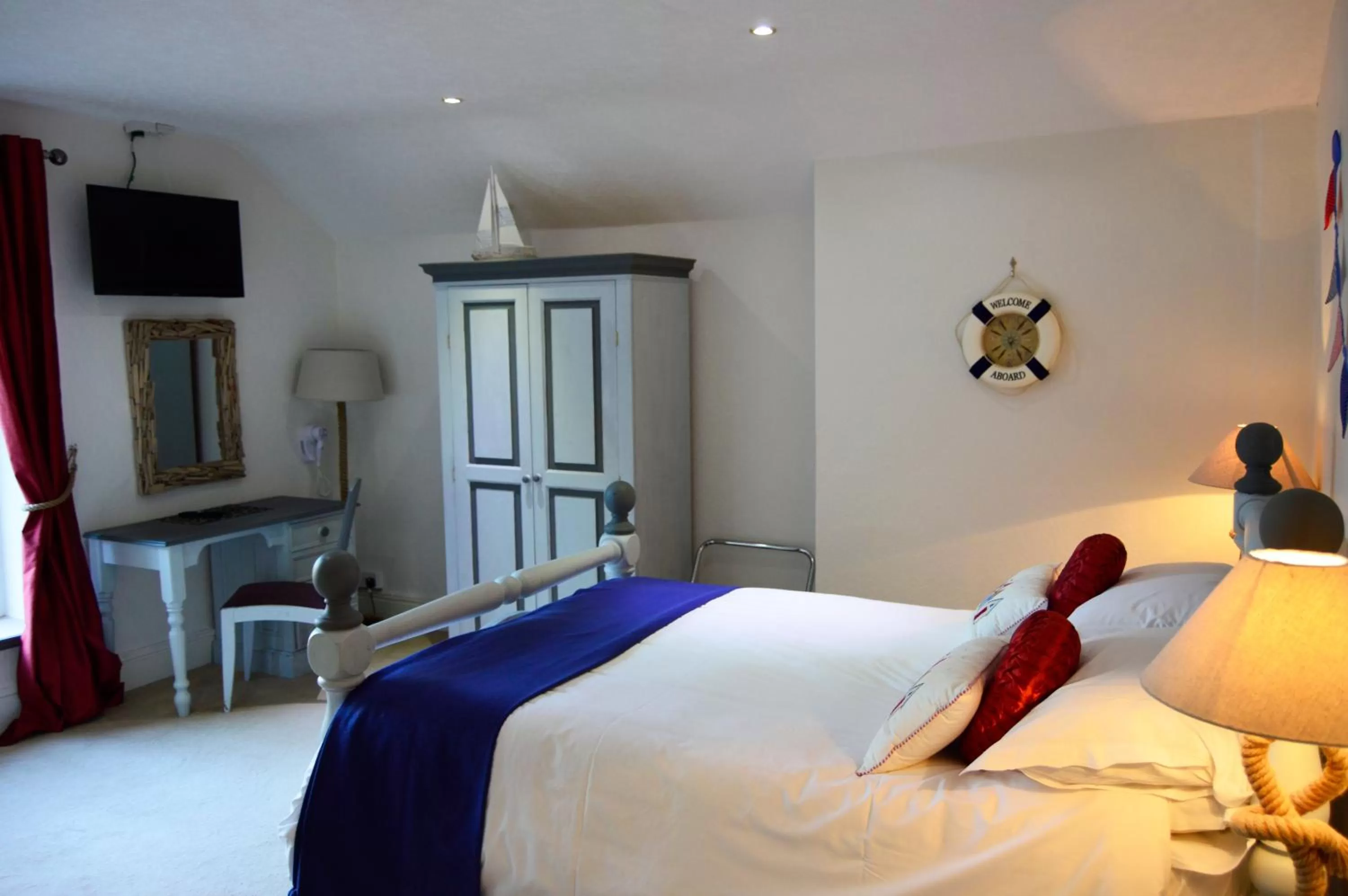 Bed in Hotel Rudyard