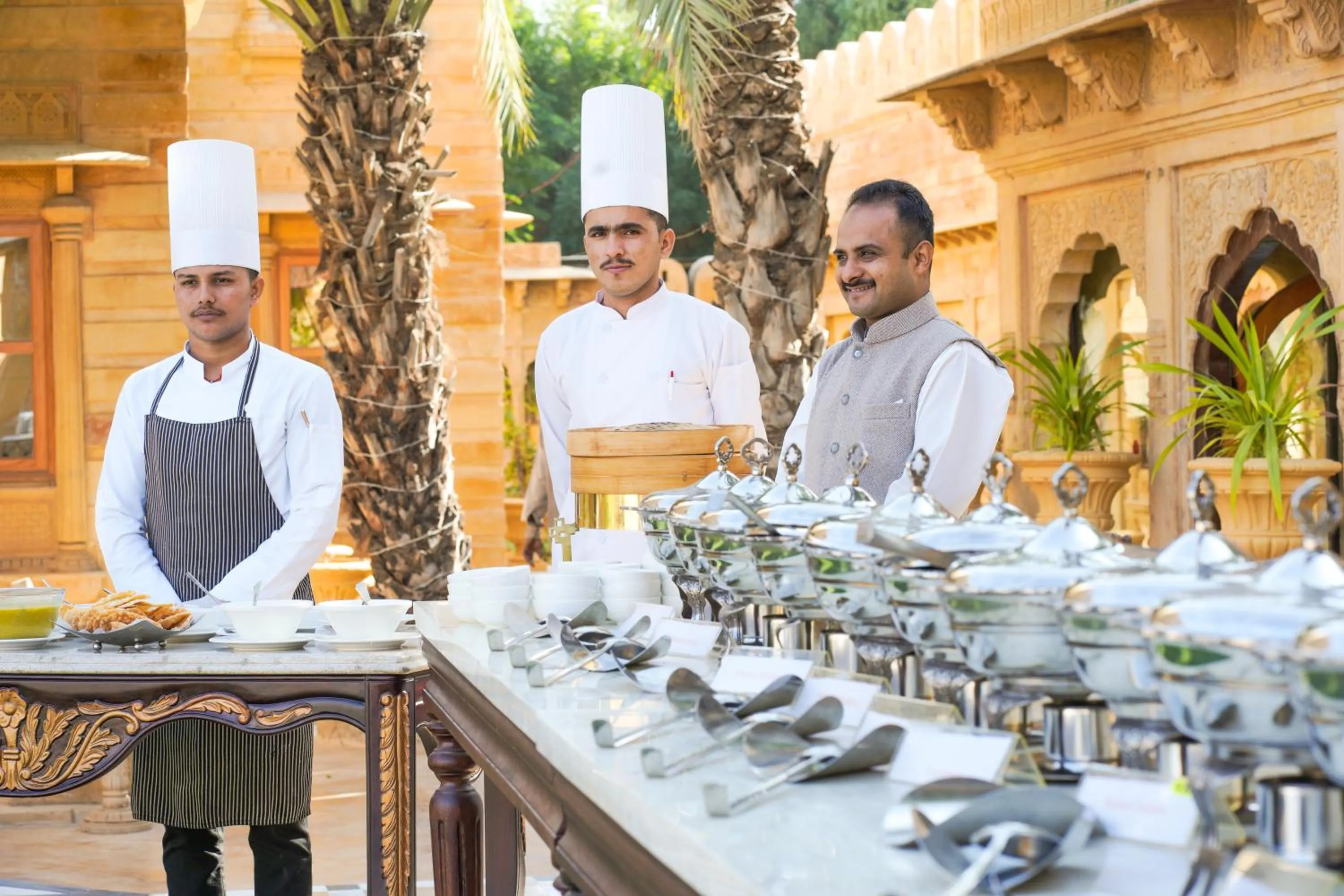 Food and drinks in Fort Rajwada,Jaisalmer