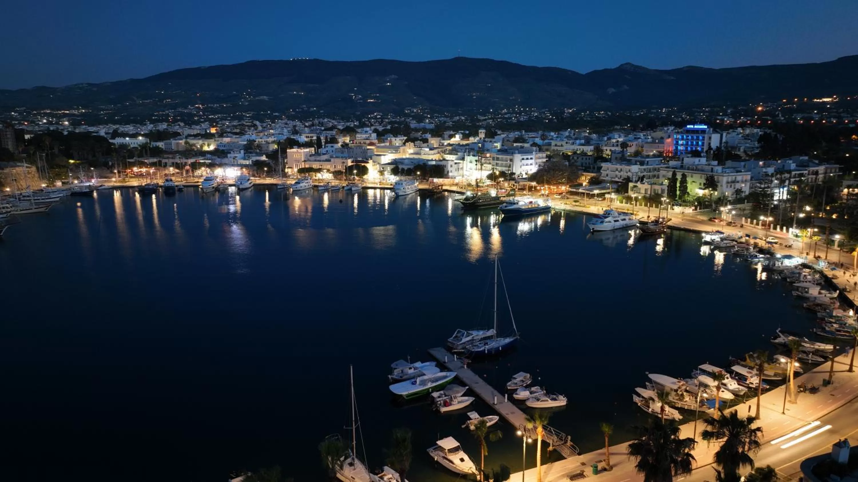 Bird's eye view in Kosta Palace
