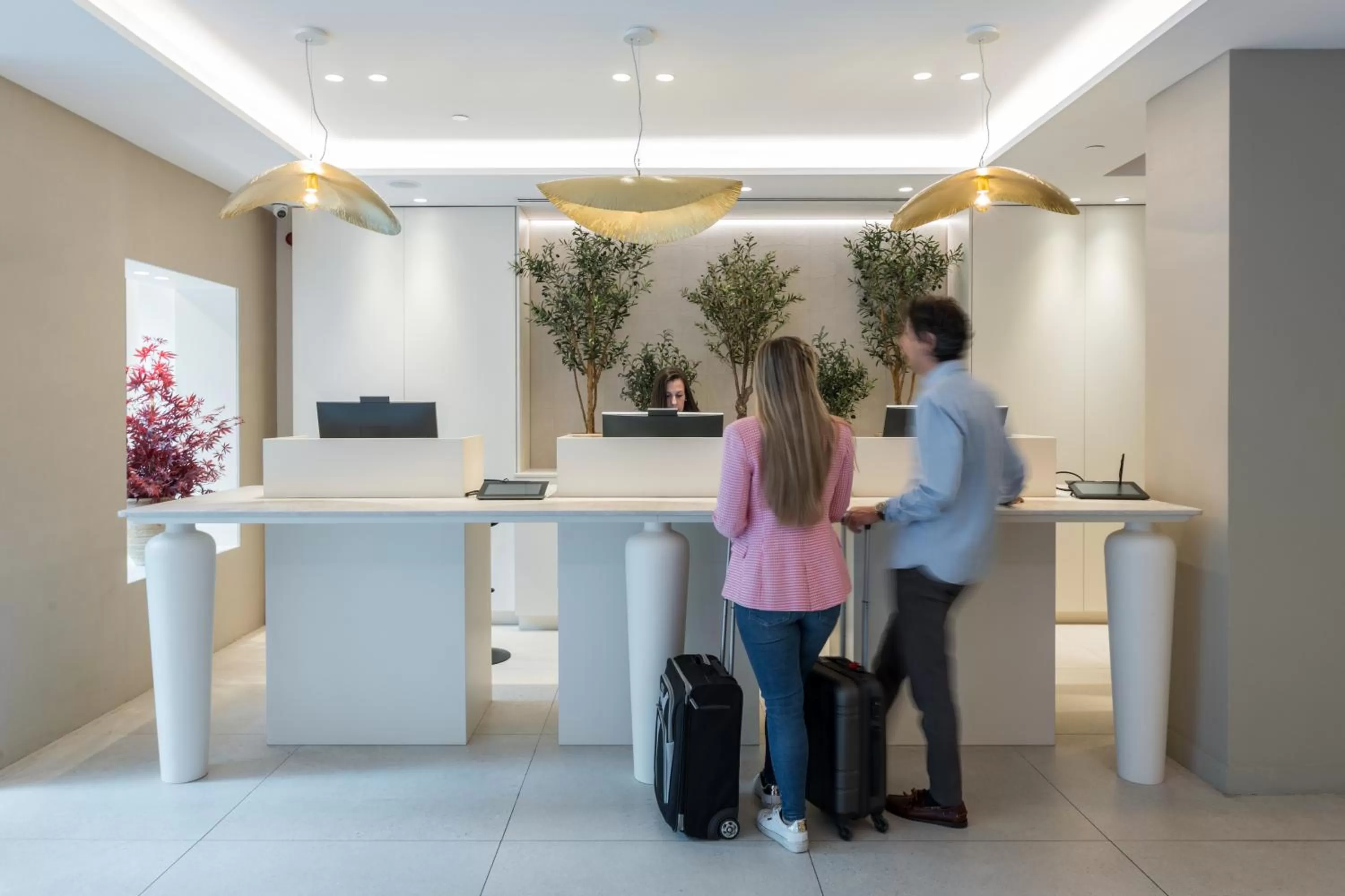 Lobby or reception in Royal Ramblas