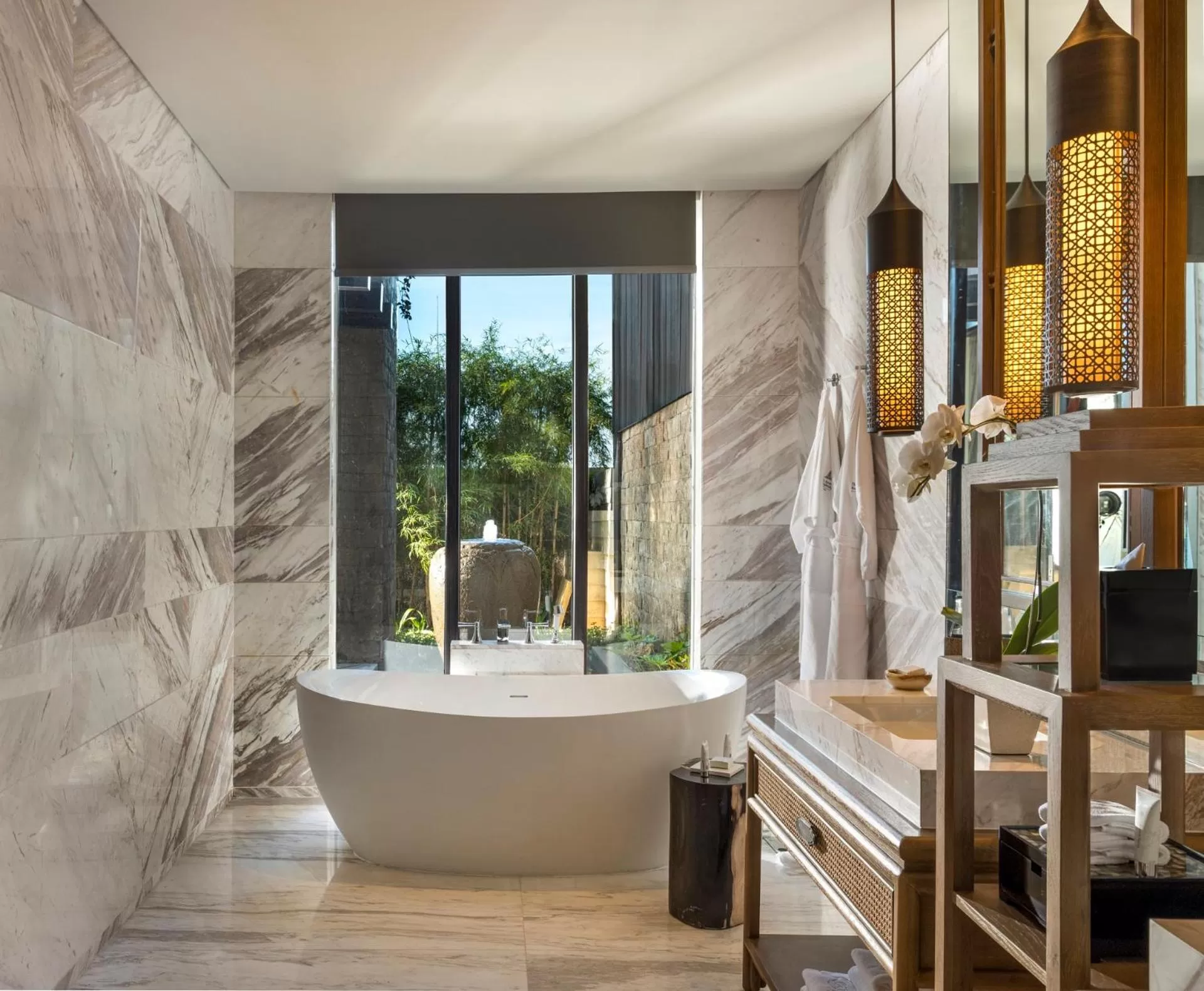 Bathroom in The Apurva Kempinski Bali