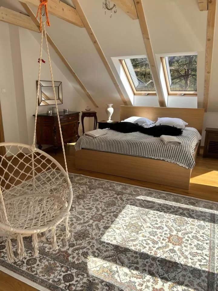 Bed in Leśna Residence & SPA