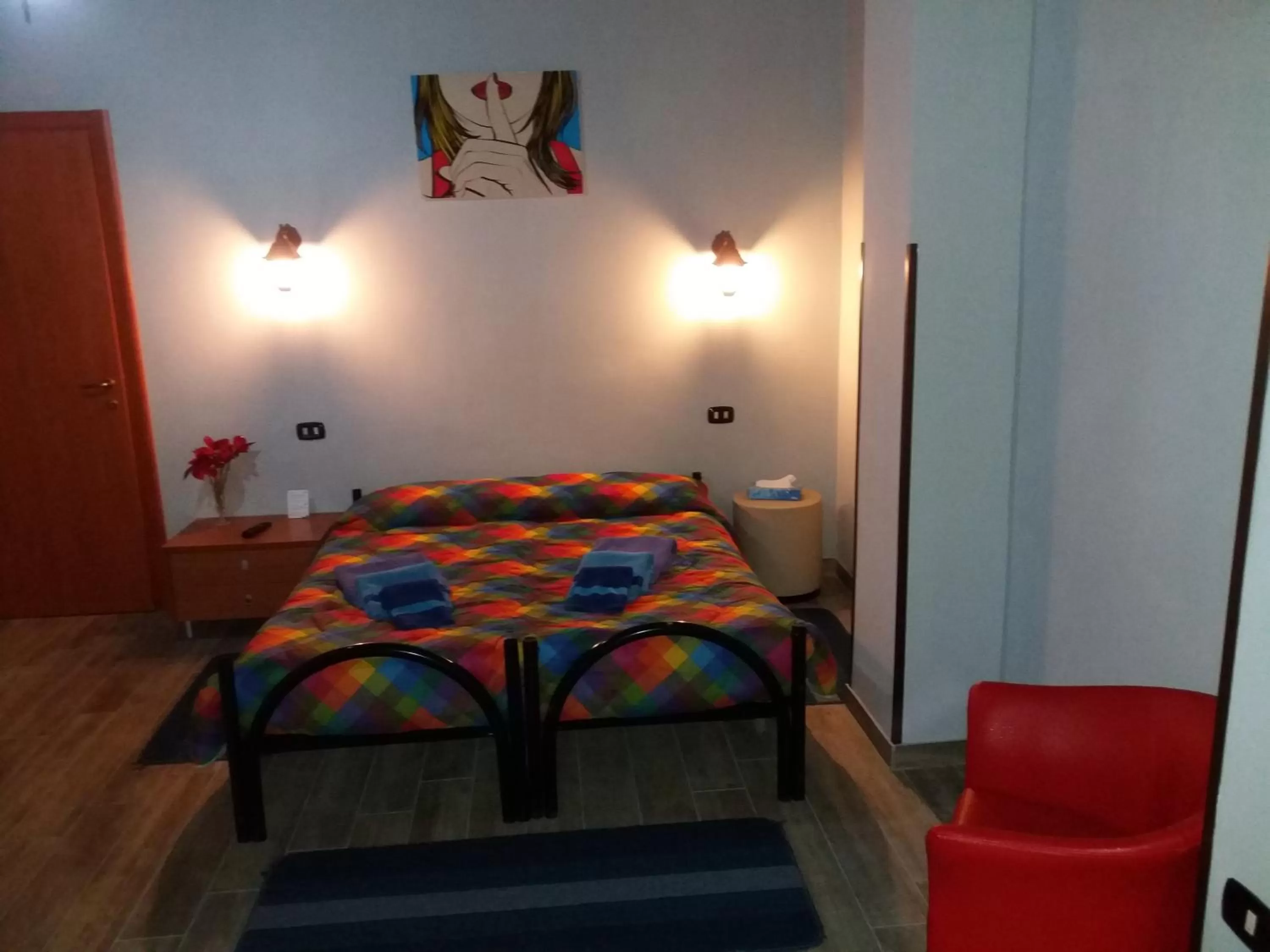 Bed in Hotel Food & Drink