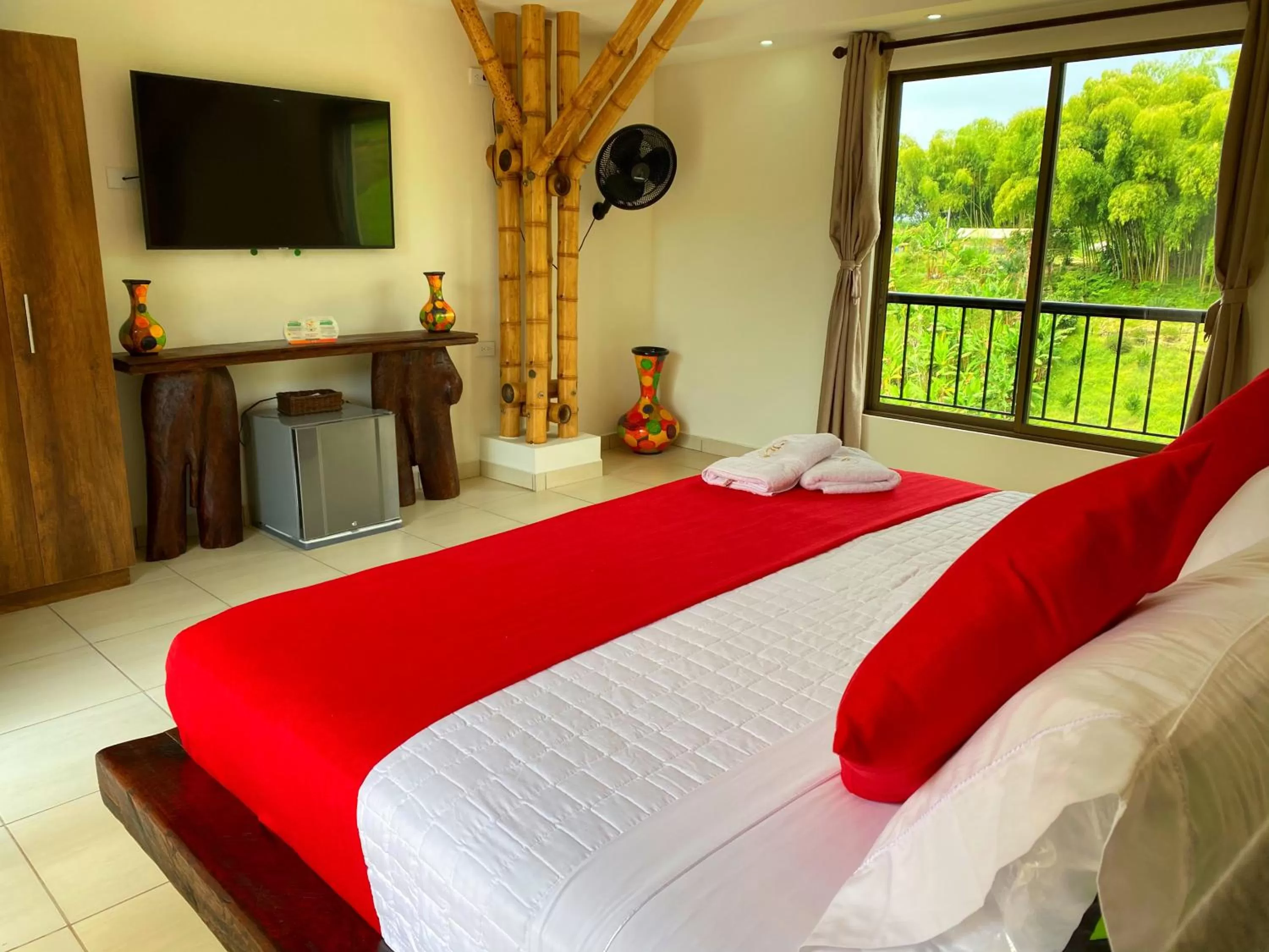 Bed in La Victoria Hotel Campestre