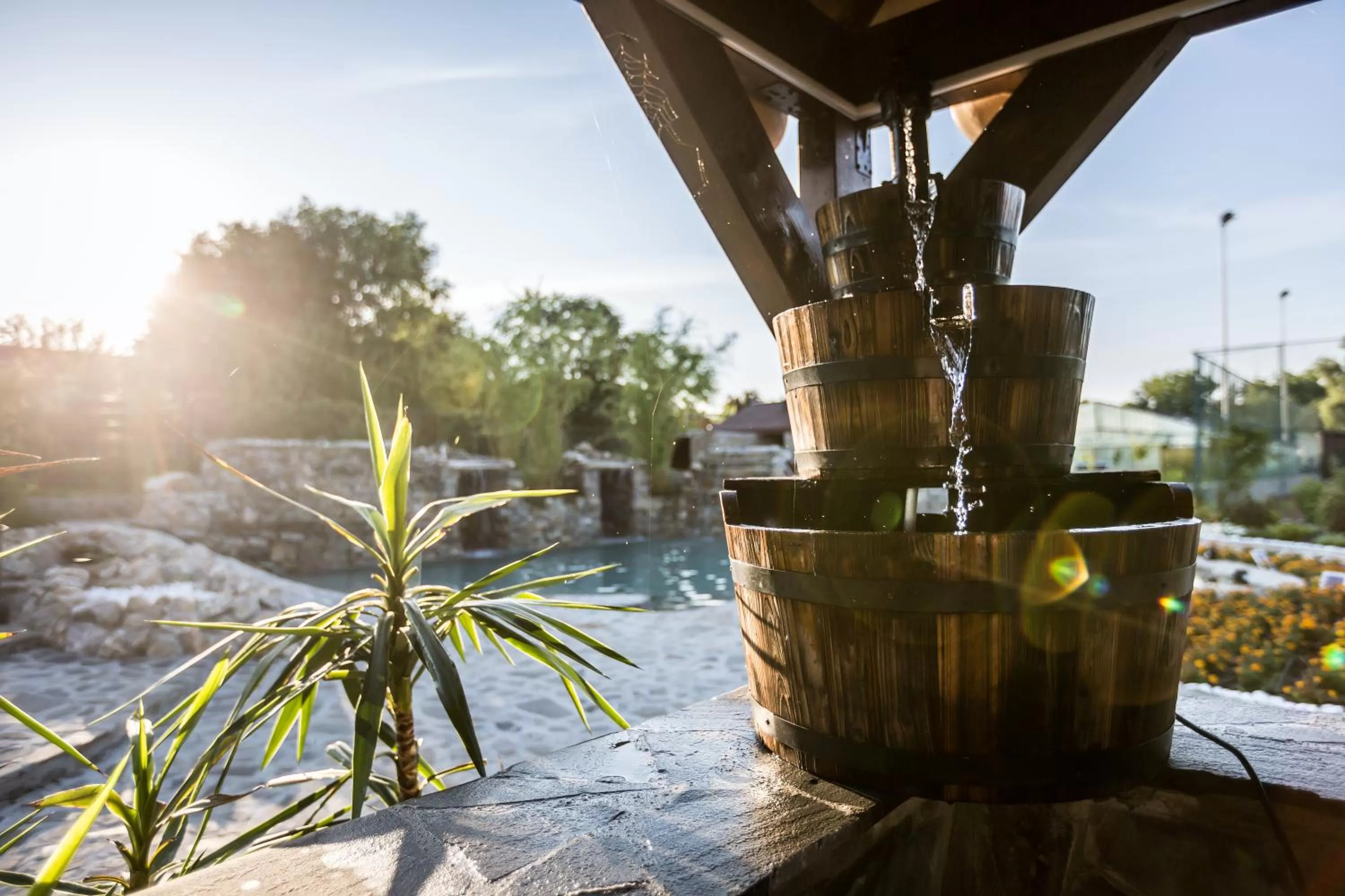 BBQ facilities in Country Spa Retreat