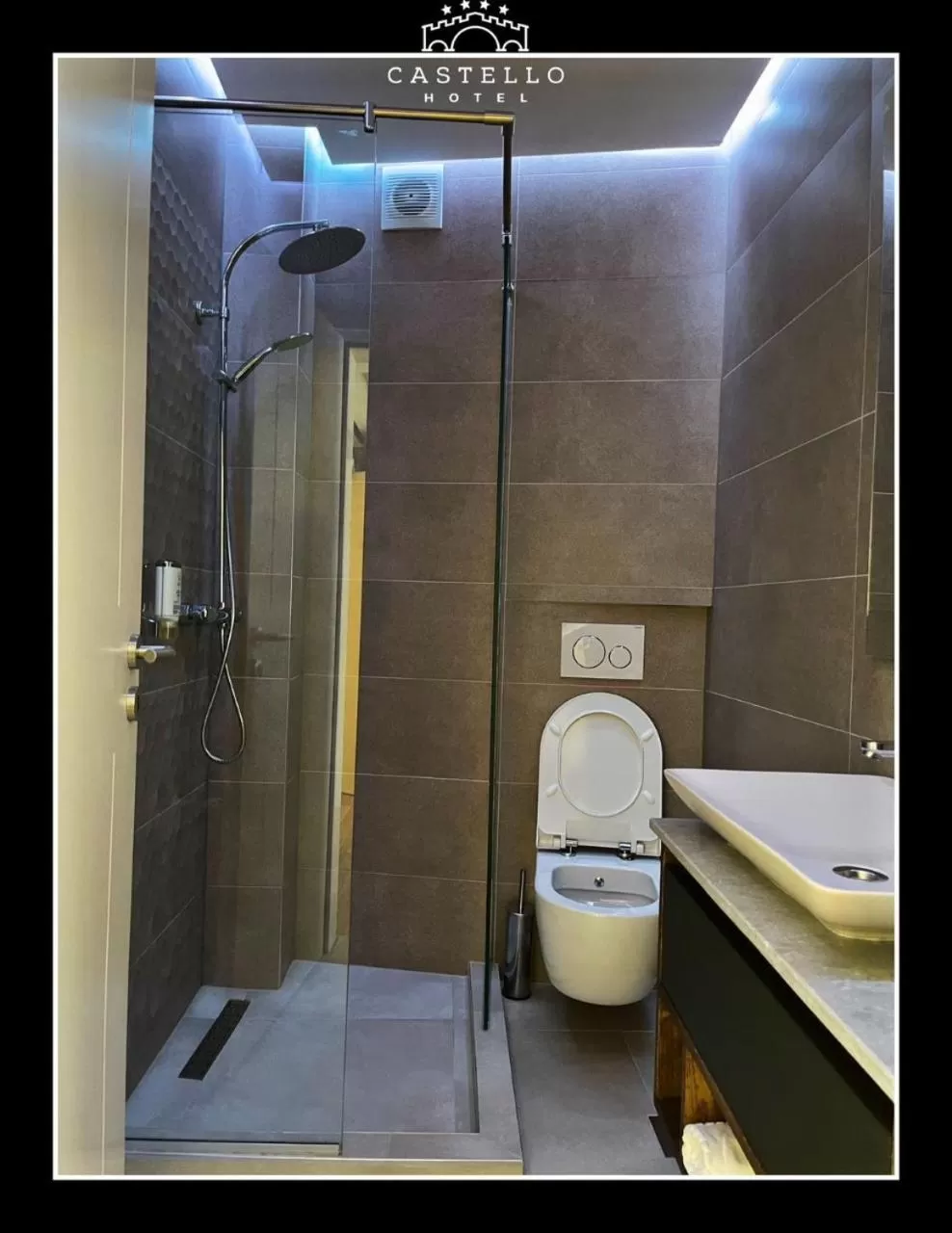 Bathroom in Hotel Castello