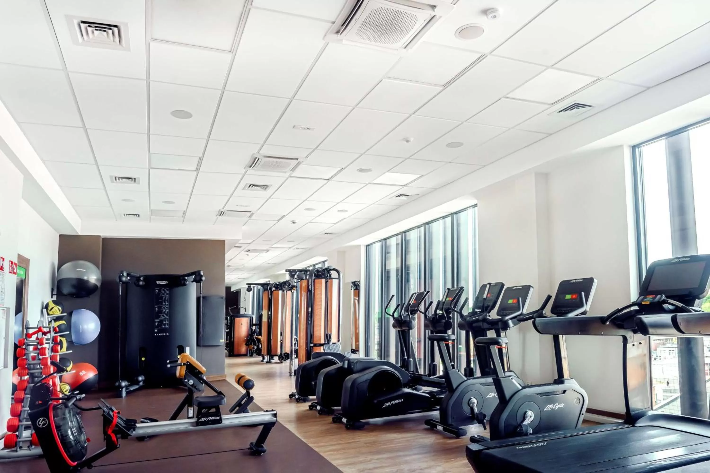 Fitness centre/facilities in Hampton By Hilton Kalisz