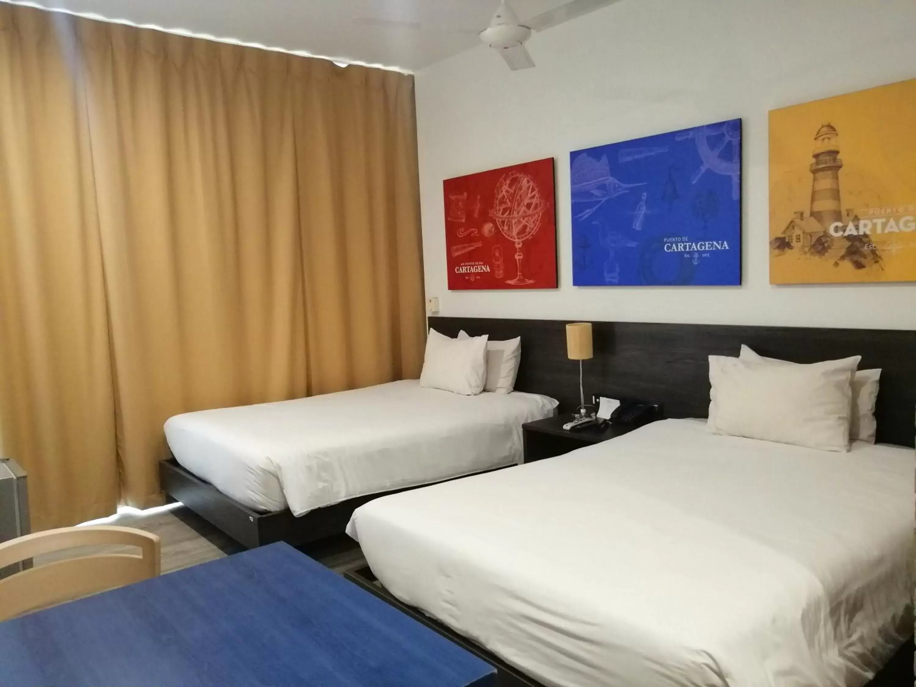Standard Twin Room in Pop Art Hotel CLC Mamonal Cartagena Standard Twin Room in Pop Art Hotel CLC Mamonal Cartagena
