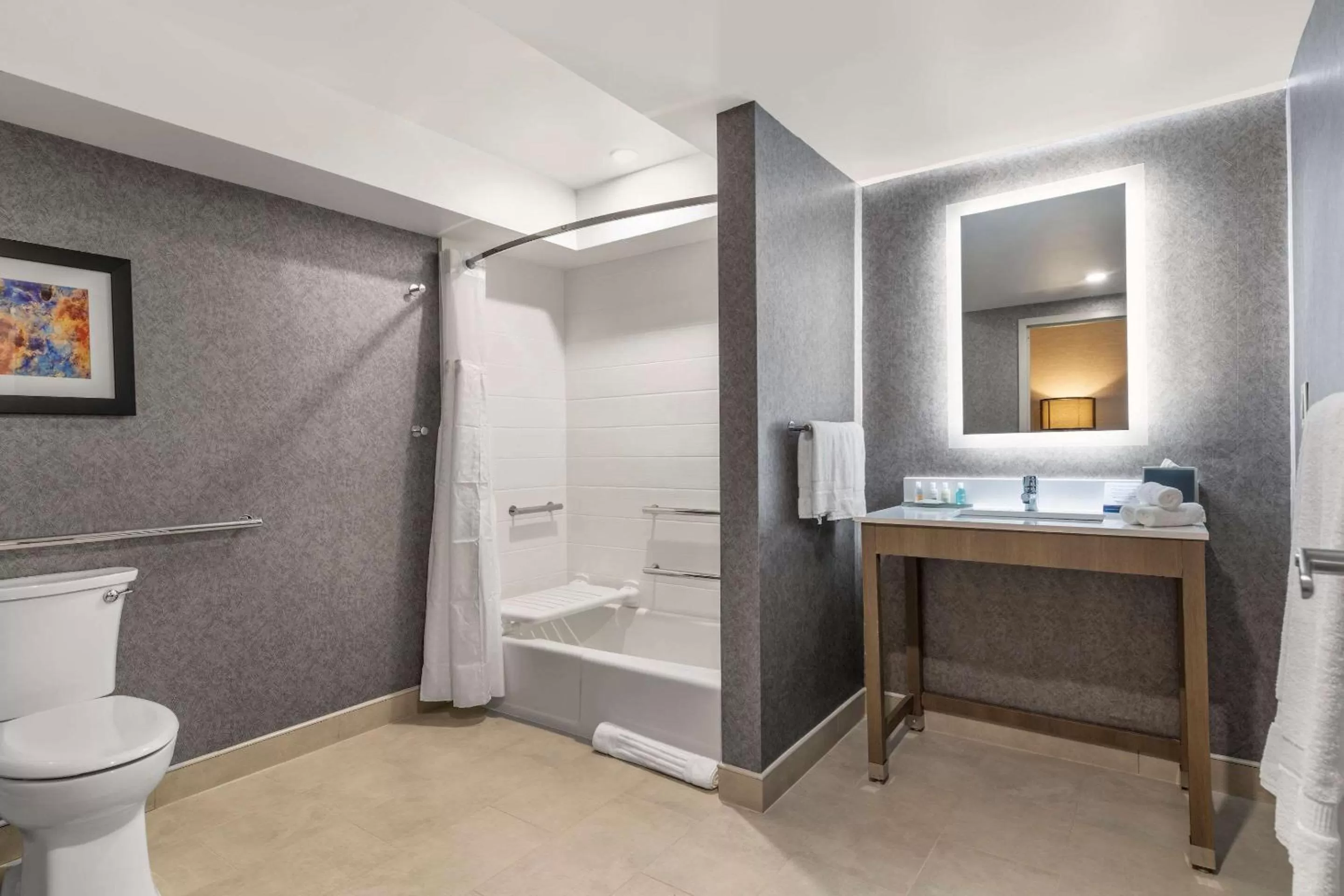 Bathroom in Clarion Inn Nashua