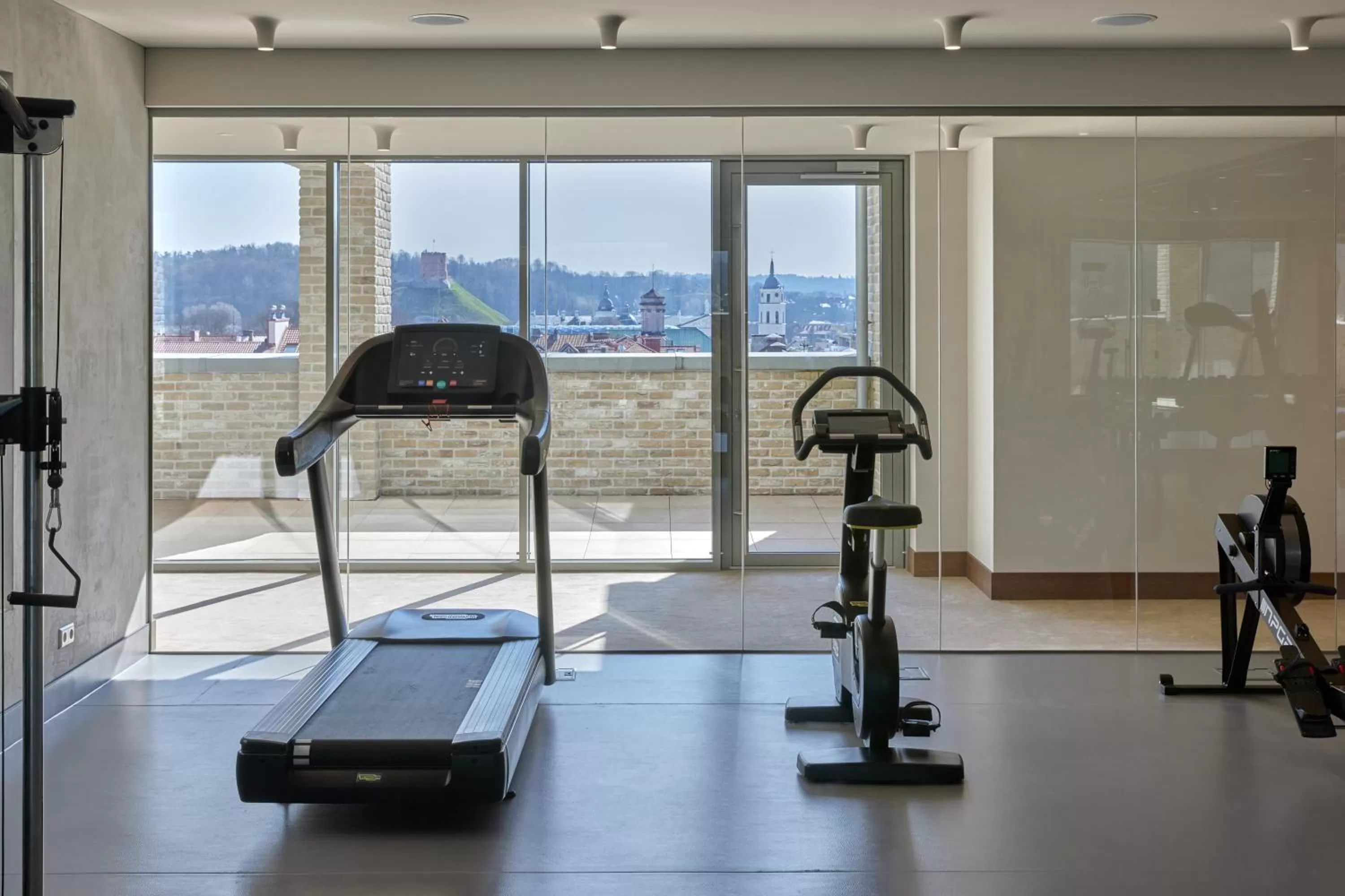 Fitness centre/facilities in Neringa Hotel
