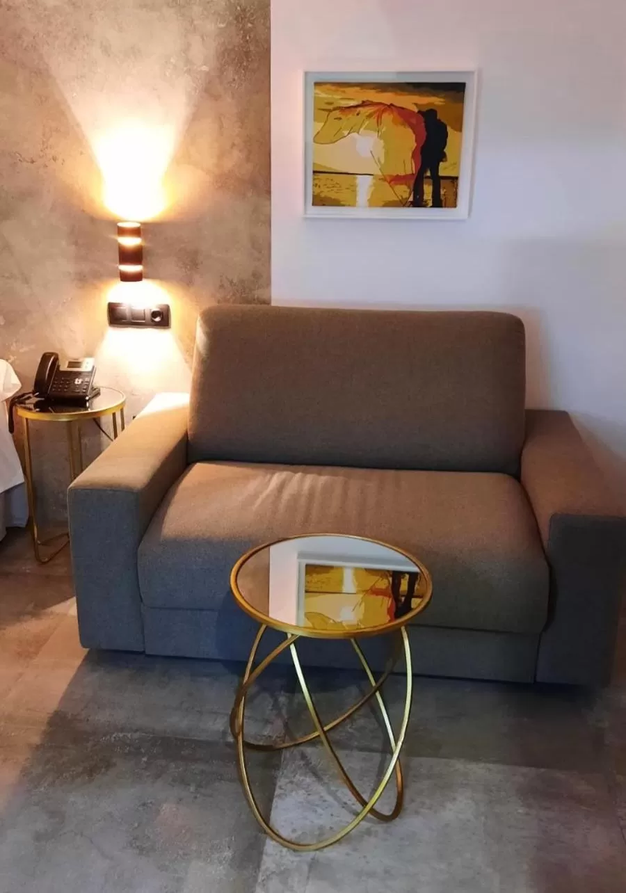 Seating area in HOTEL Boutique ÁNGEL