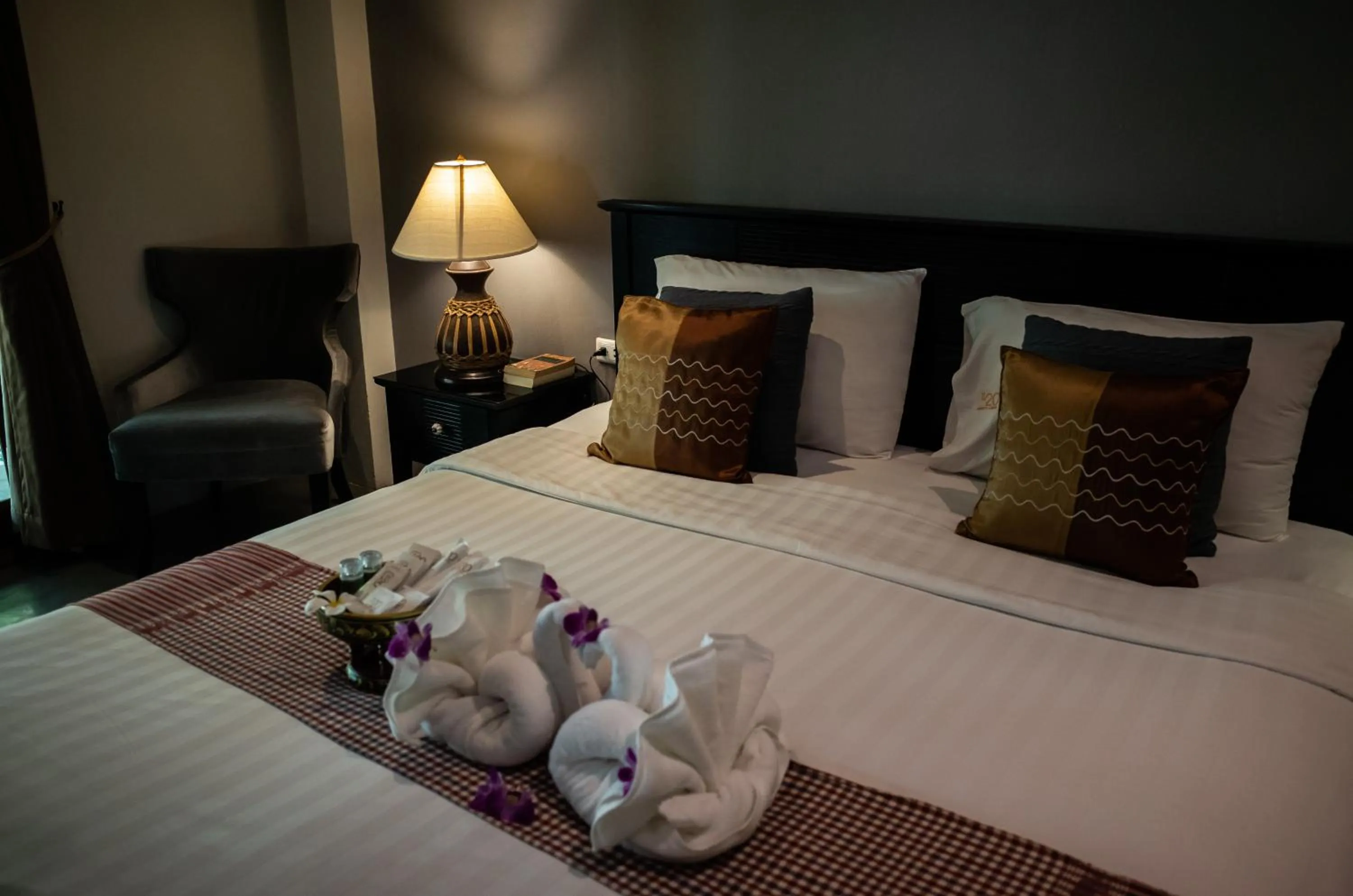 Bed in The Twenty Lodge