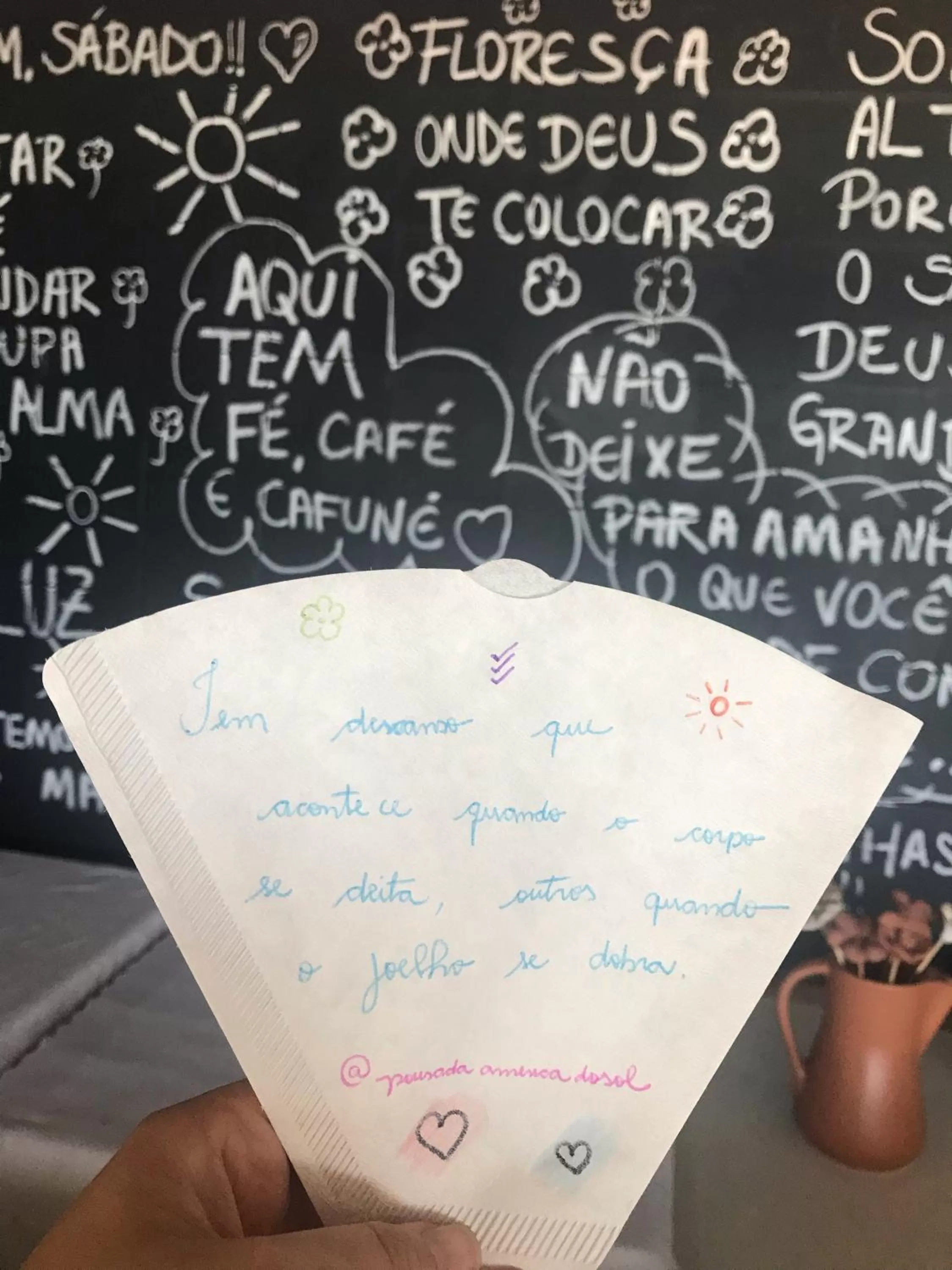 Food and drinks in Pousada America do Sol