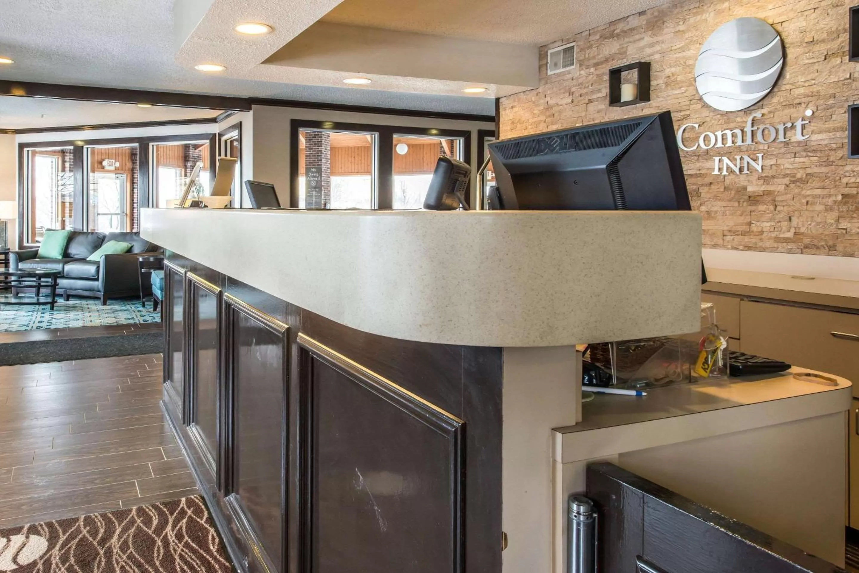 Lobby or reception in Comfort Inn