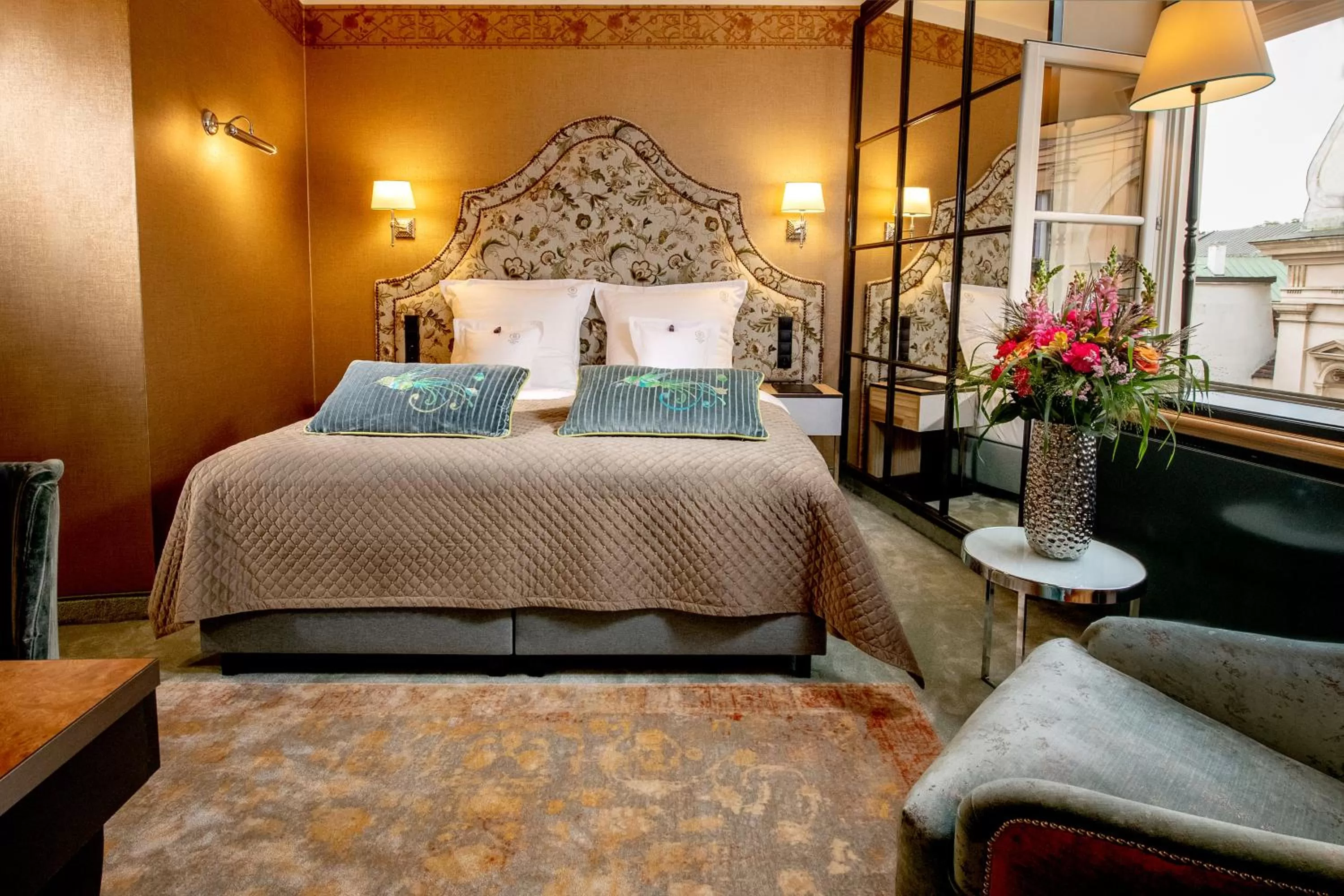 Bedroom, Bed in Balthazar Design Hotel