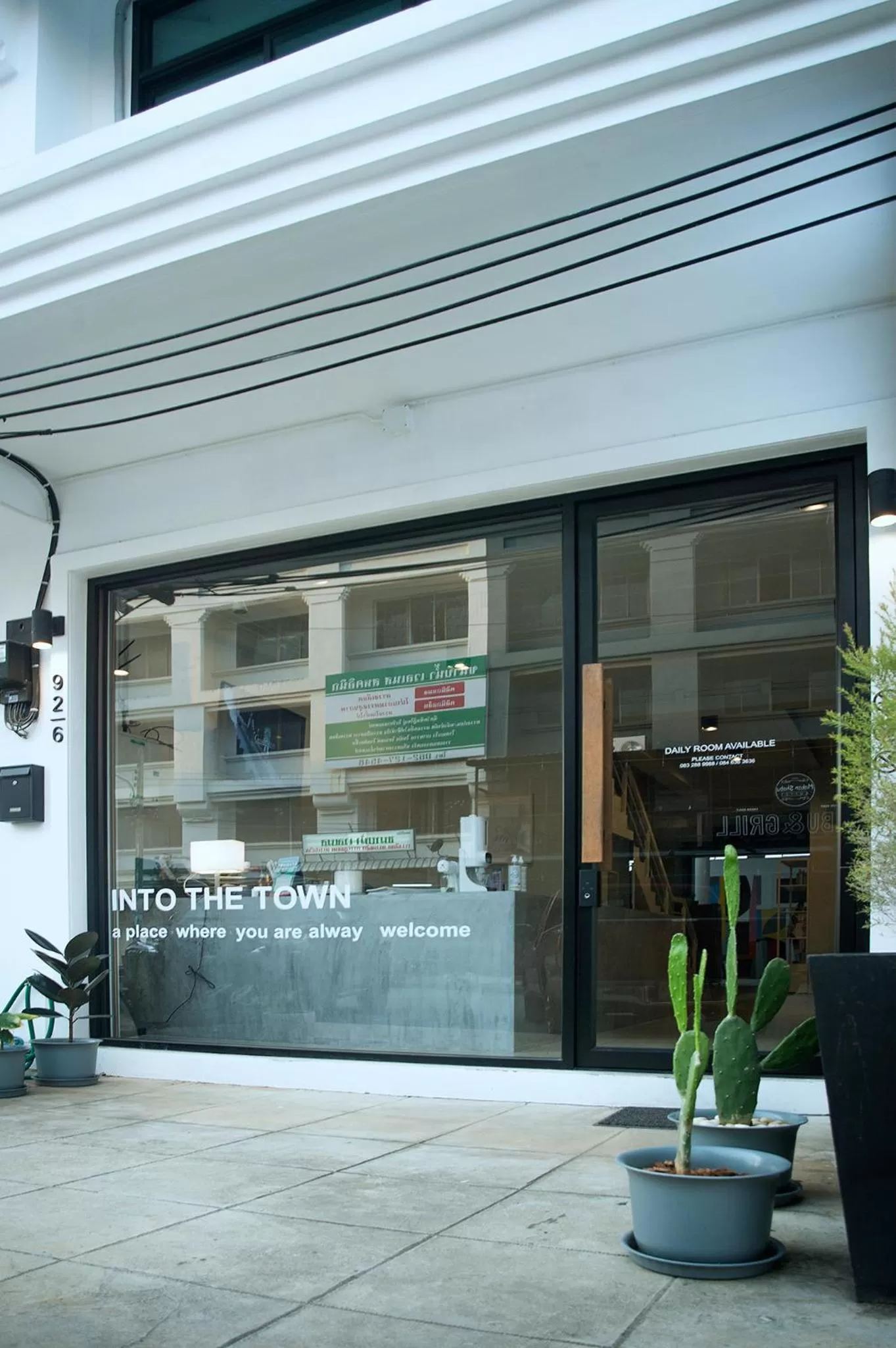 Property building in Into the town krabi