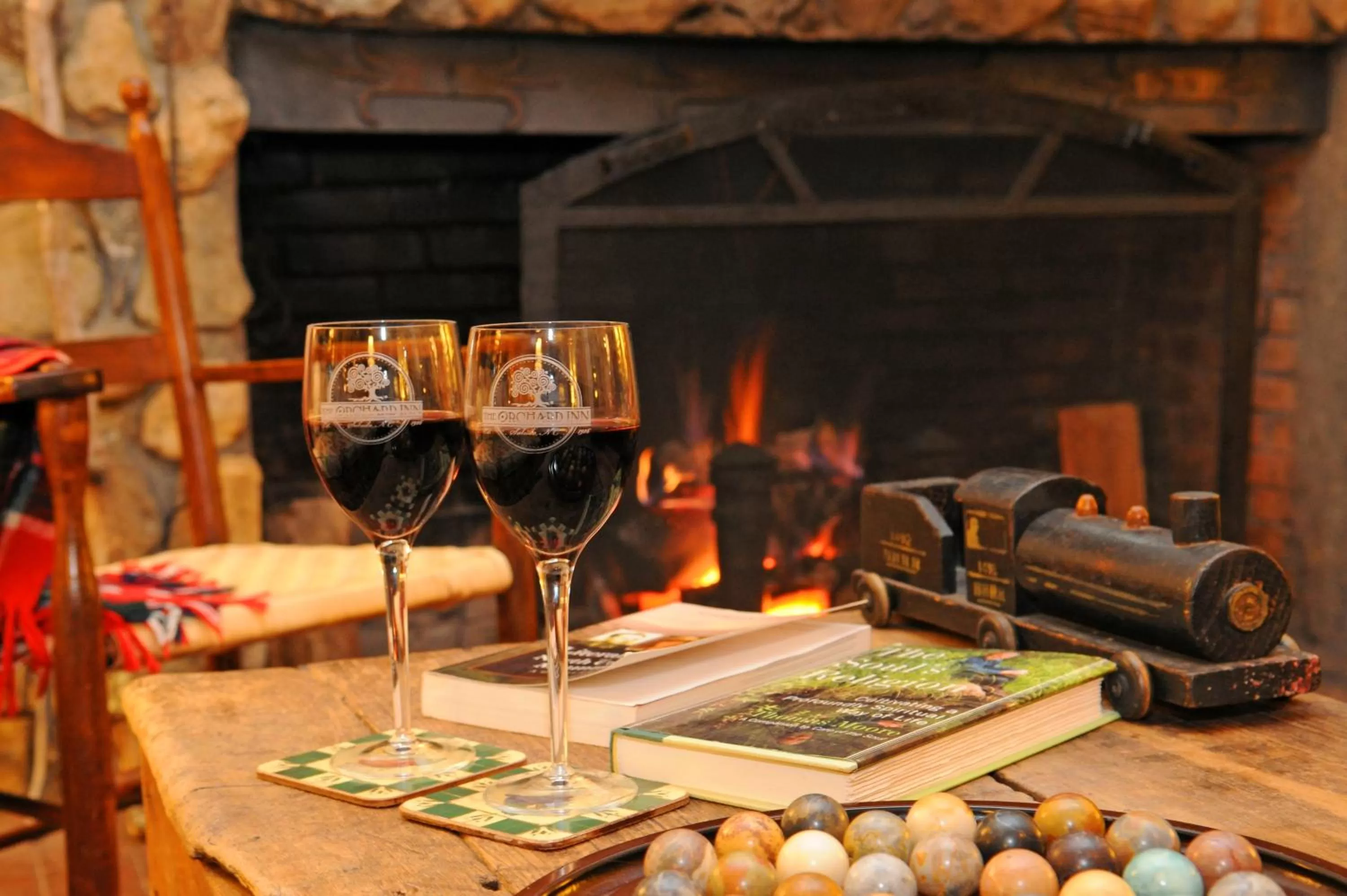 Winter, Food in Orchard Inn