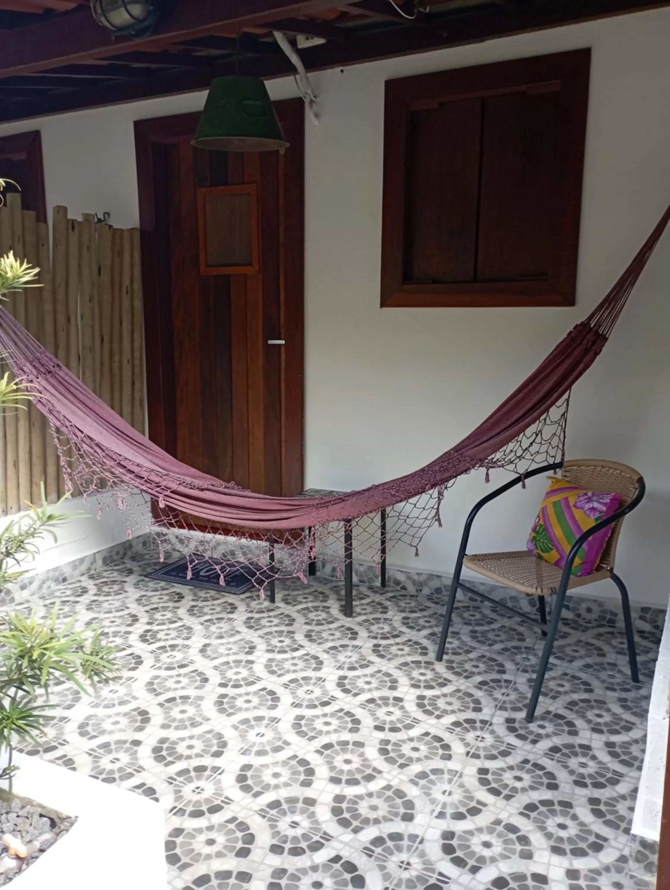 Patio in Pousada Casa Do Cocotier