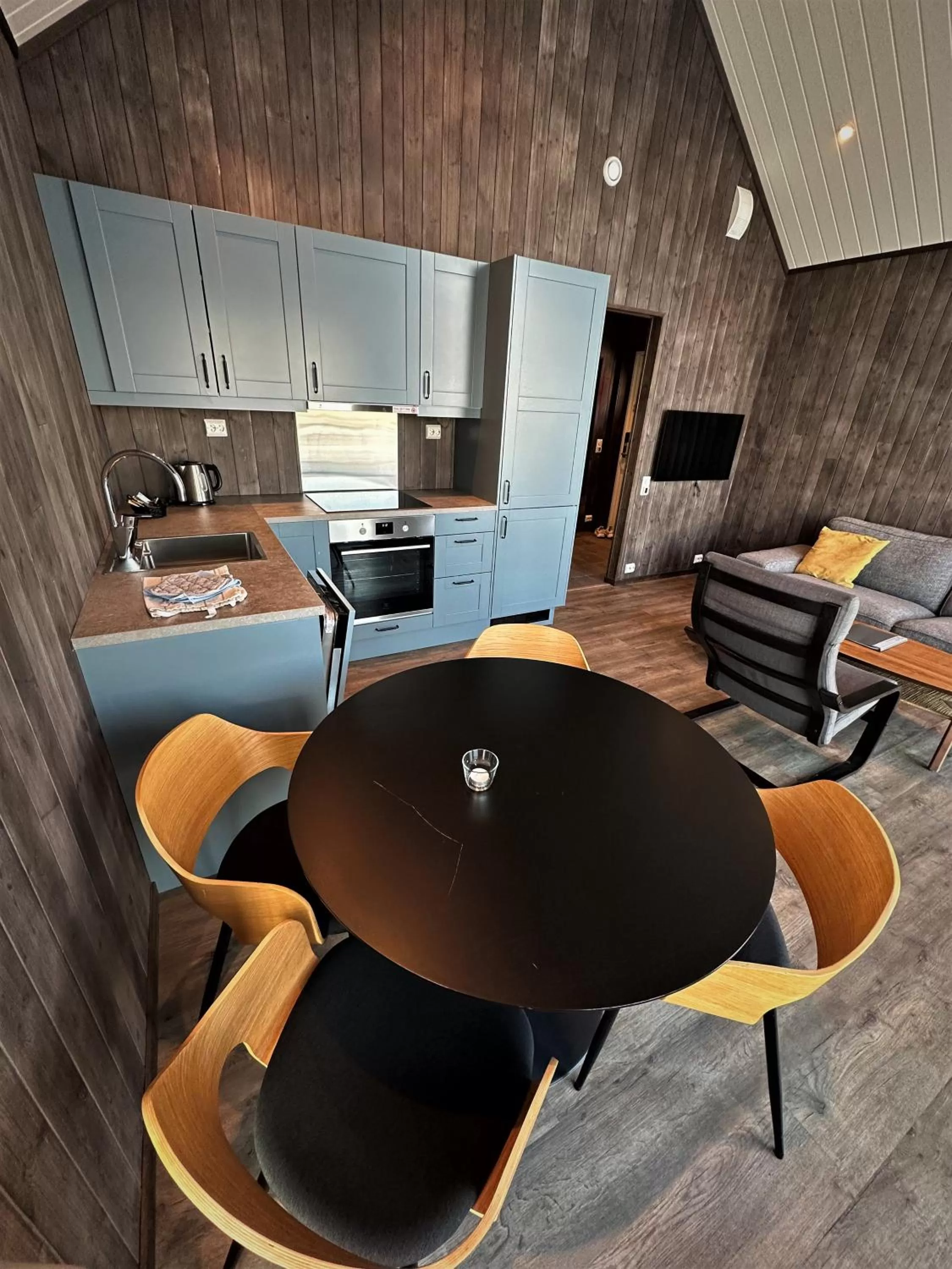 Kitchen or kitchenette in Norsk Havbrukssenter - Rorbuer