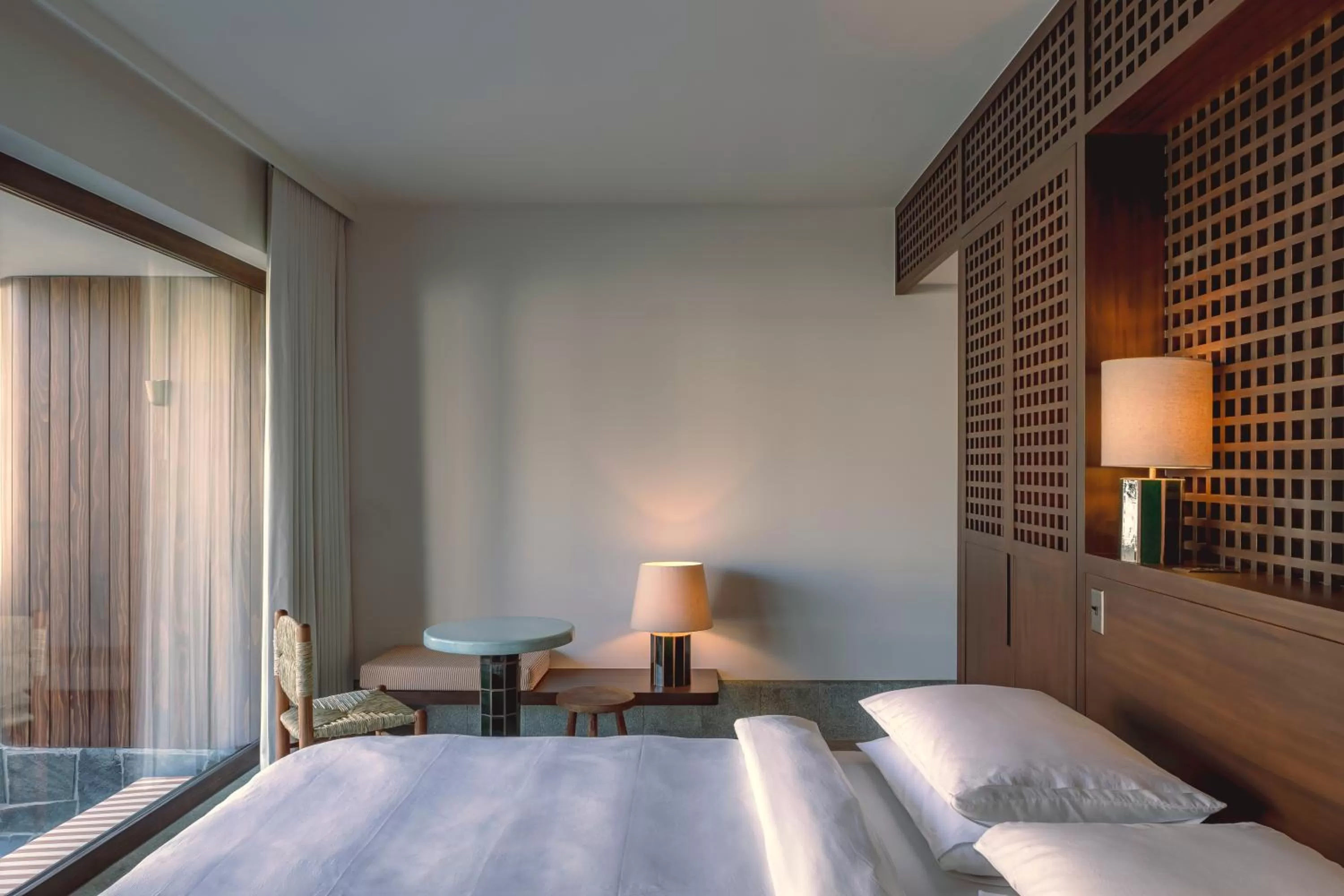 Bedroom, Bed in Baja Club Hotel, La Paz, Baja California Sur, a Member of Design Hotels