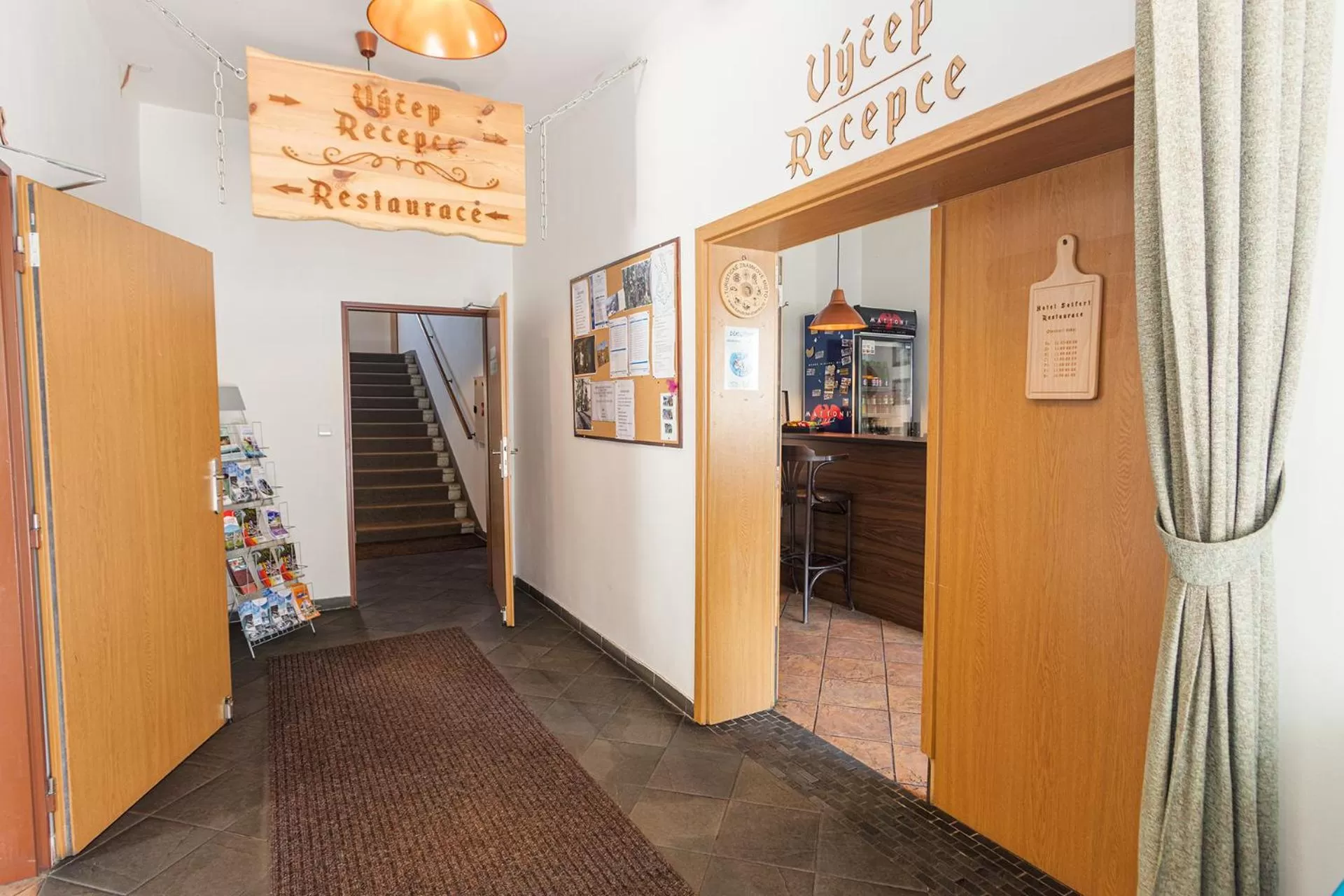 Lobby/Reception in Hotel Seifert