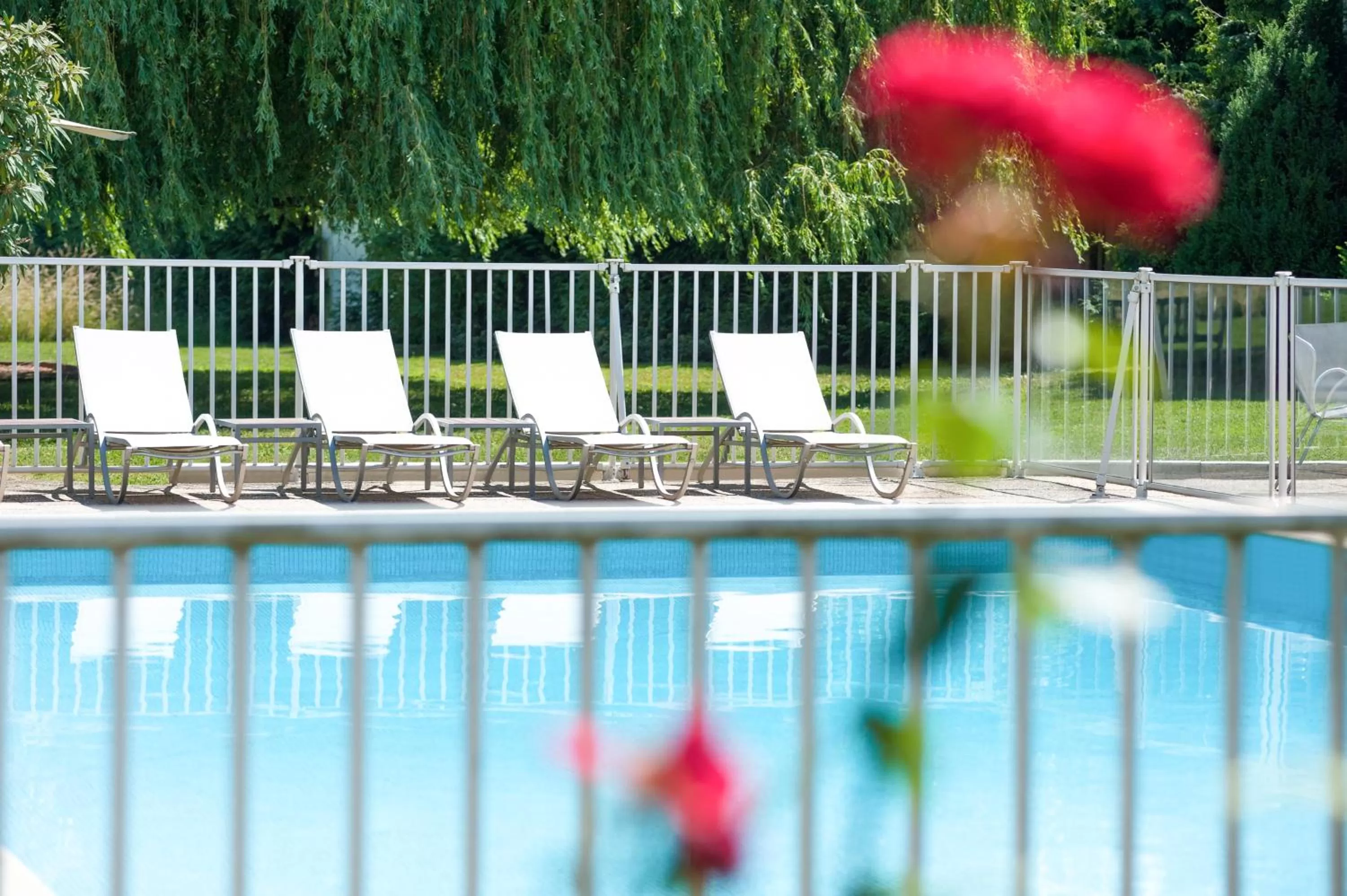 Swimming pool in Novotel Metz Amnéville