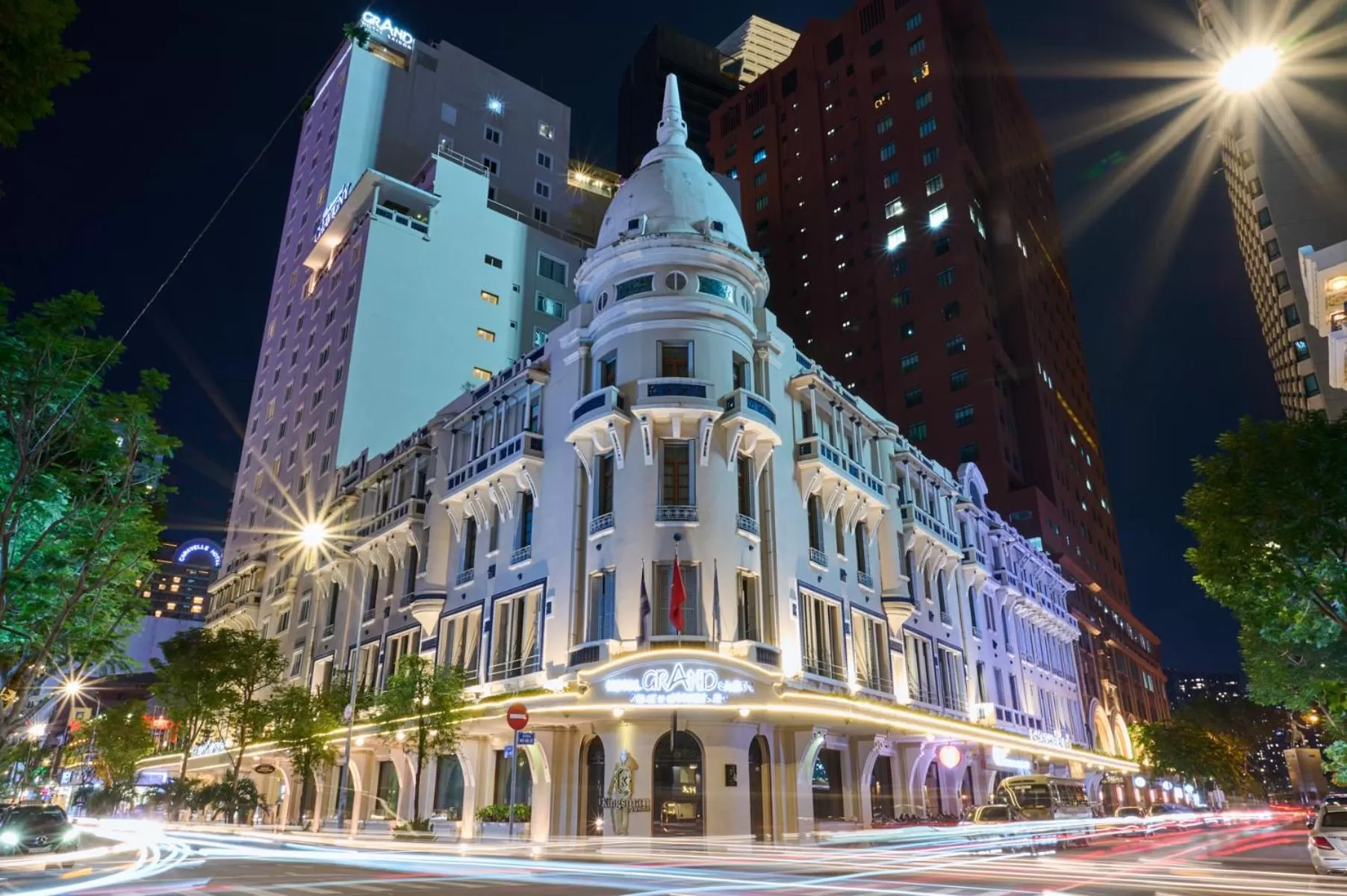 Property building in Hotel Grand Saigon