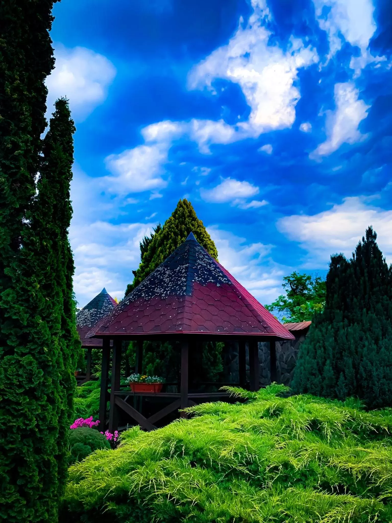 Garden in Hotel Complex Bahus