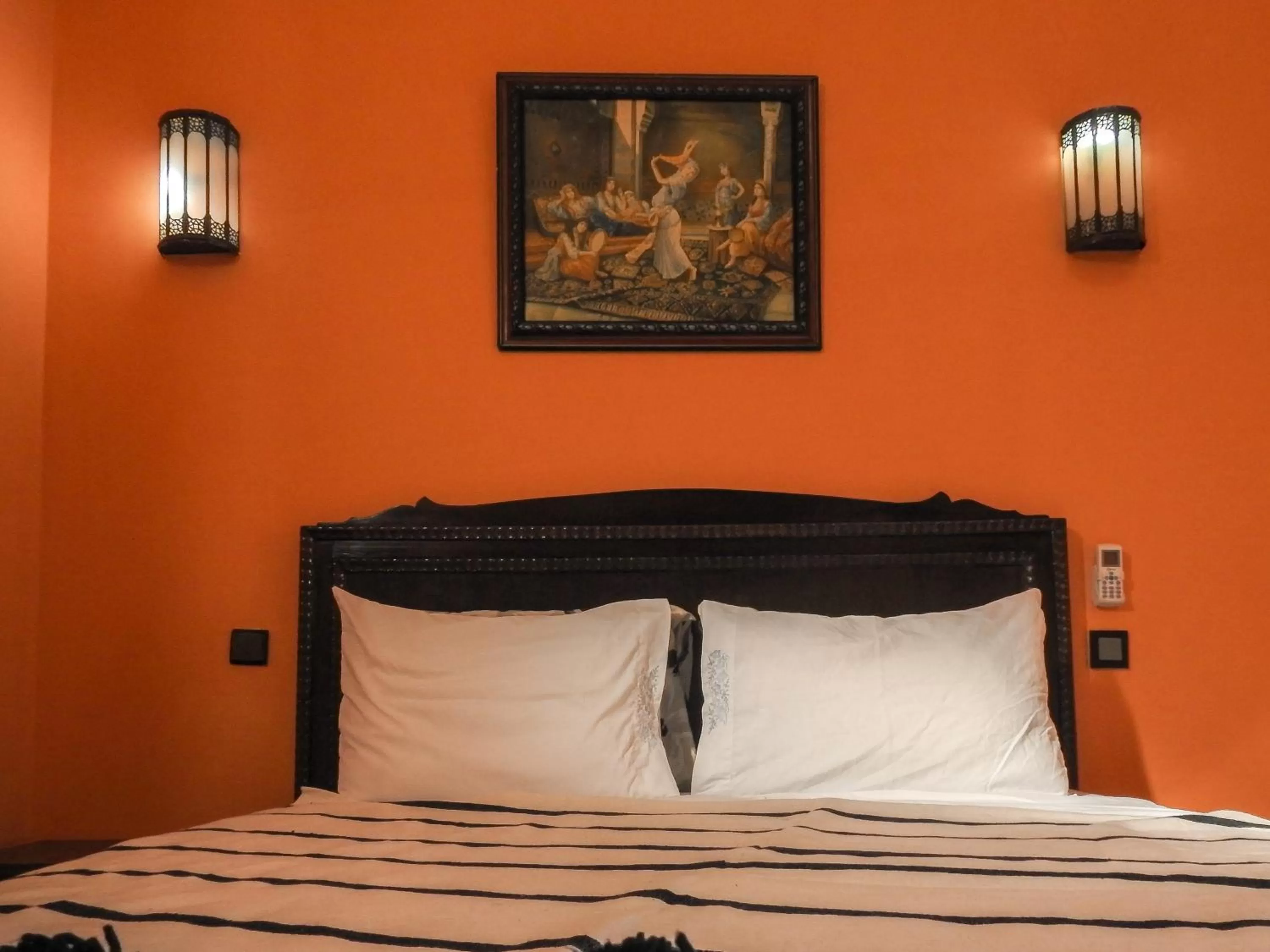 Bed in Le Bleu House