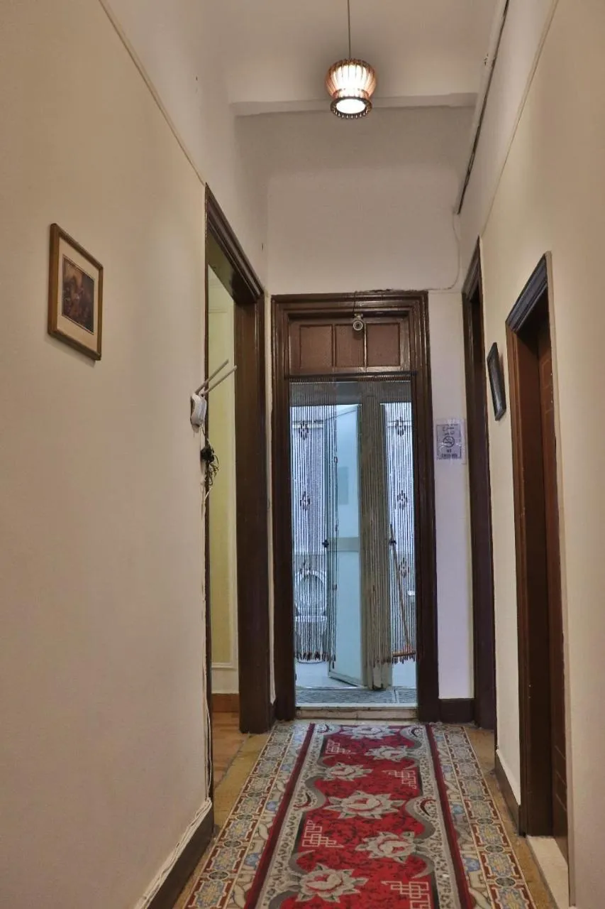 Facade/entrance in Cecilia Hostel