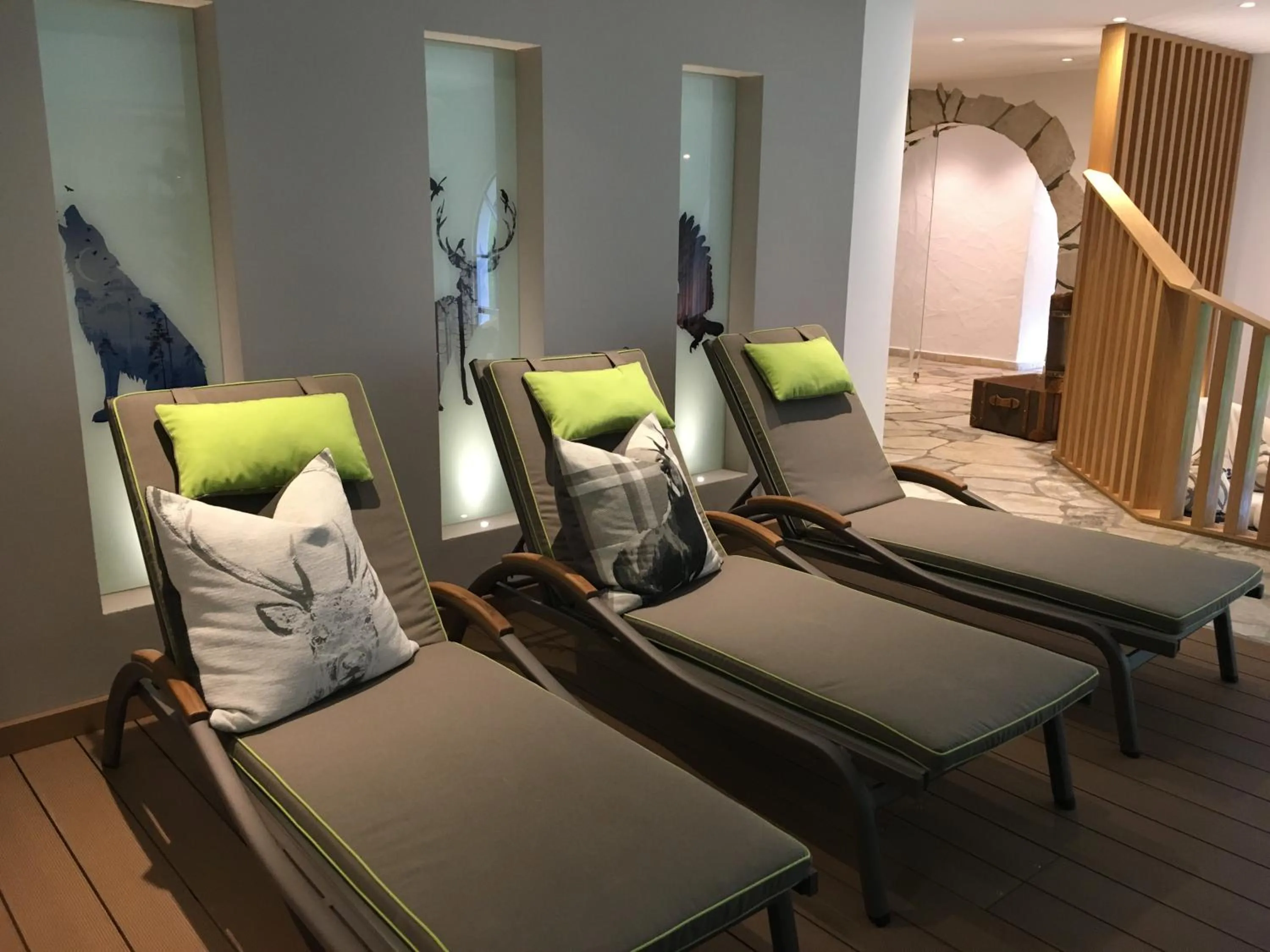 Decorative detail in Relais & Châteaux Jagdhof Glashütte